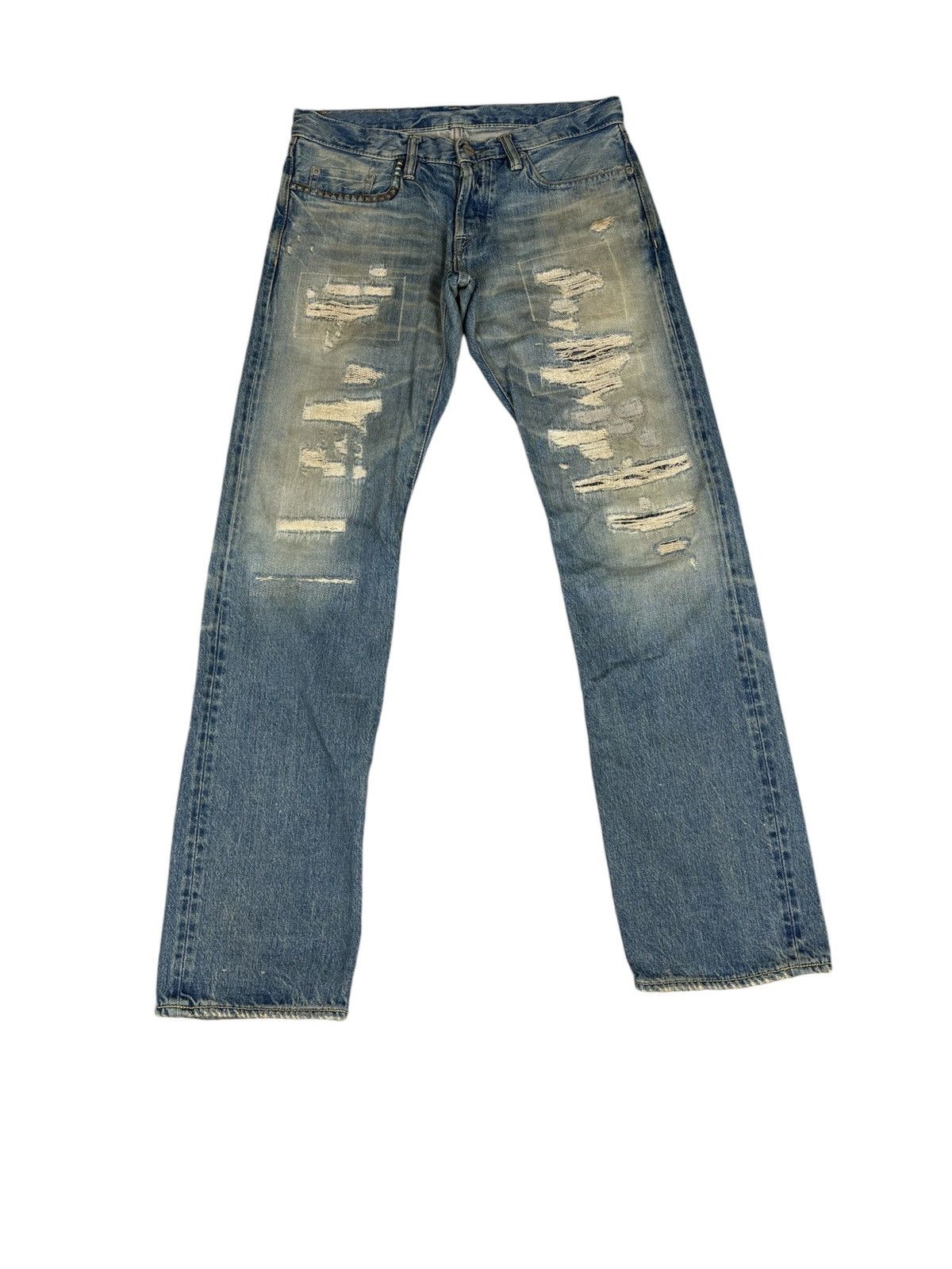 Hysteric Glamour Hysteric Glamour Distressed Denim. S0187e Size US 30 / EU 46 - 1 Thumbnail