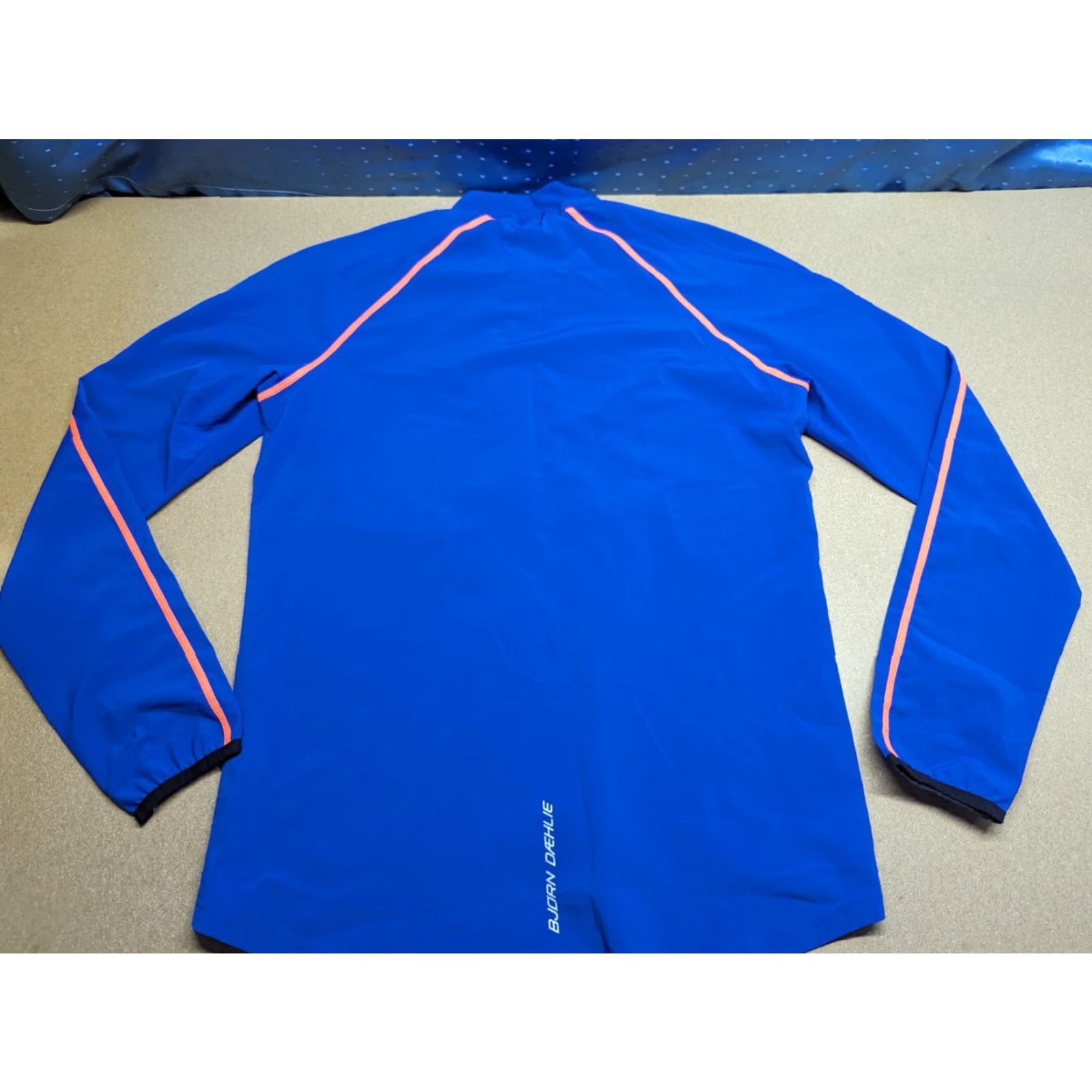 Vintage Bjorn Daehlie Mens Jacket Size S Lightweight Full Zip Running Track Blue Sports Jacket Size US S / EU 44-46 / 1 - 2 Thumbnail