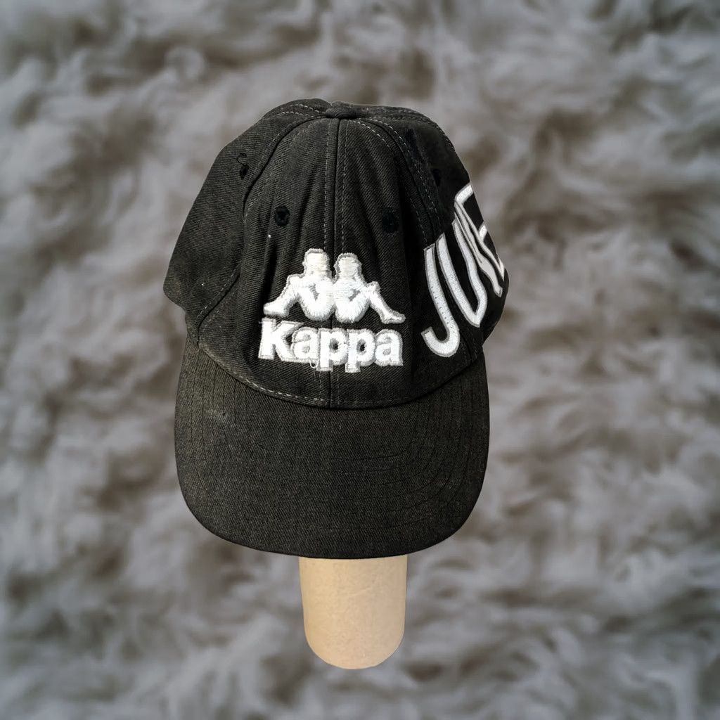 Kappa Kappa Juventus Baseball Cap Polyester Vintage Logo Dark Brown Mens Adjustable Brown Embroidered Logo Cap Size ONE SIZE - 1 Thumbnail