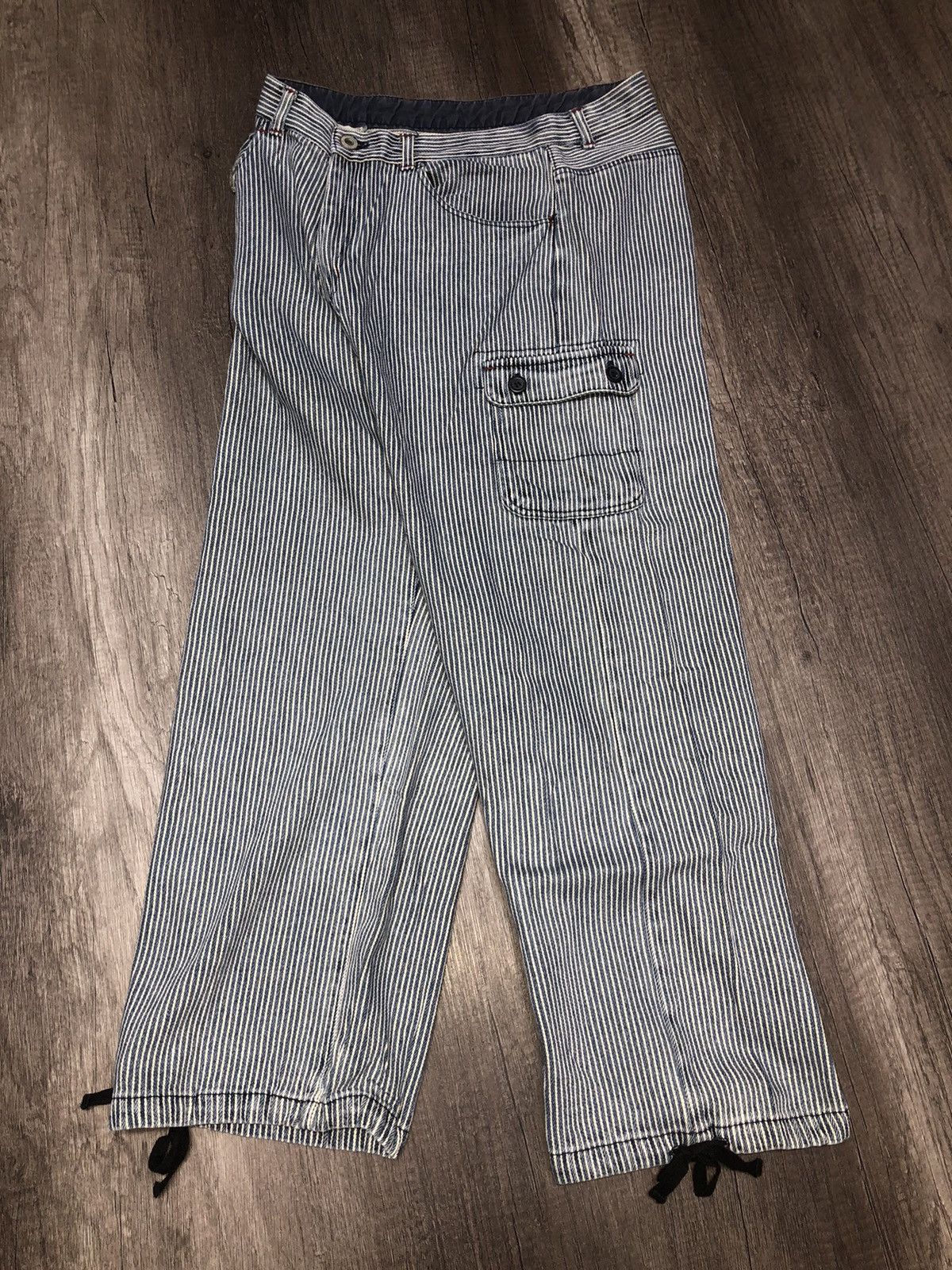 HyperDenim × Japanese Brand VINTAGE CARGO PANT HYPER REMIX UNISEX Size US 30 / EU 46 - 3 Thumbnail