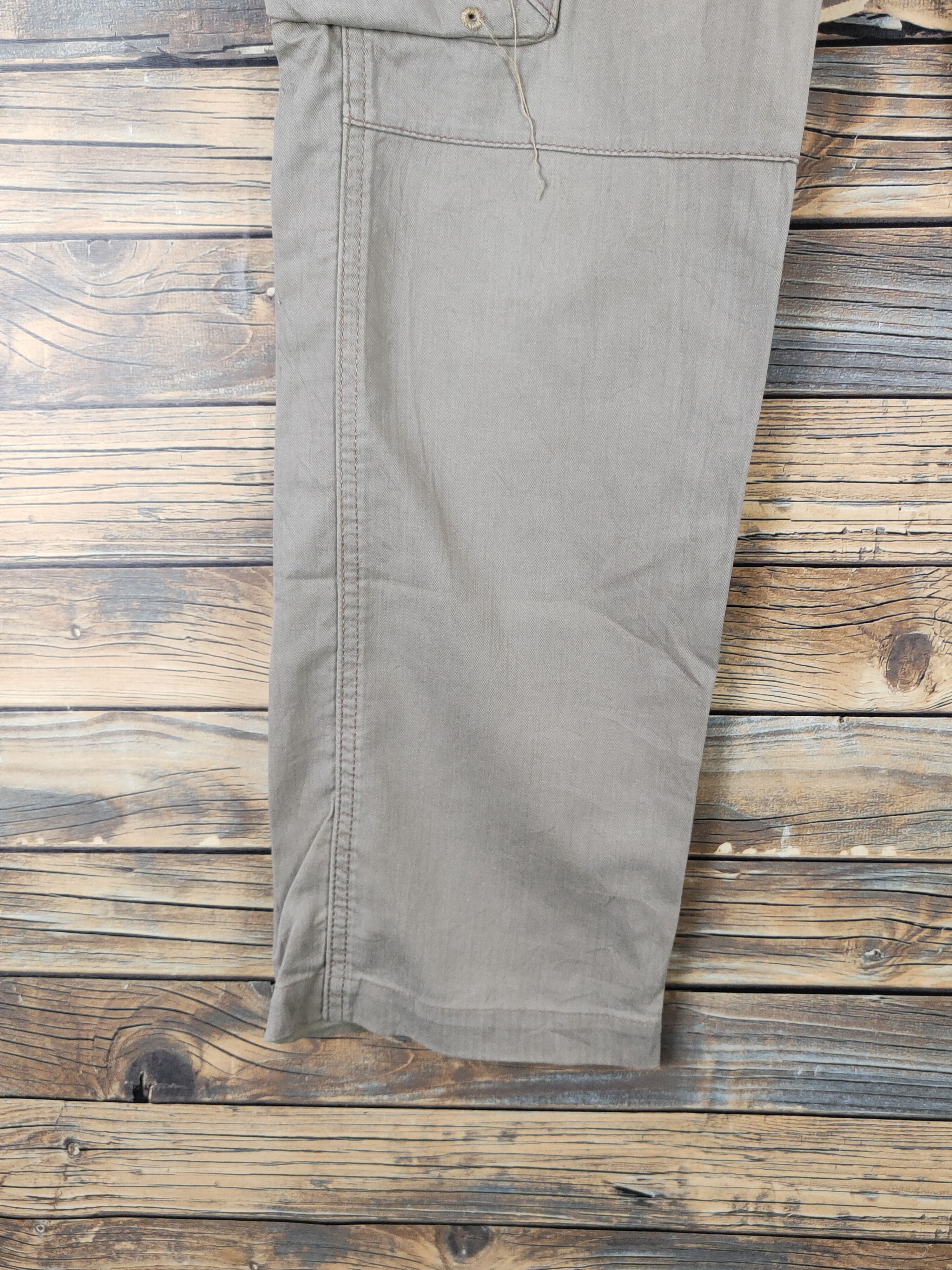 Edwin Edwin Beige Multipocket Tactical Cargo Pants #W1317 Size US 31 - 4 Thumbnail