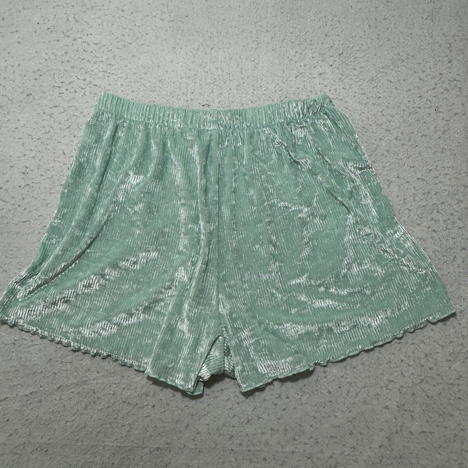Other Colsie Pajama Set Medium Mint Green Tank Top Shorts Size ONE SIZE - 15 Thumbnail