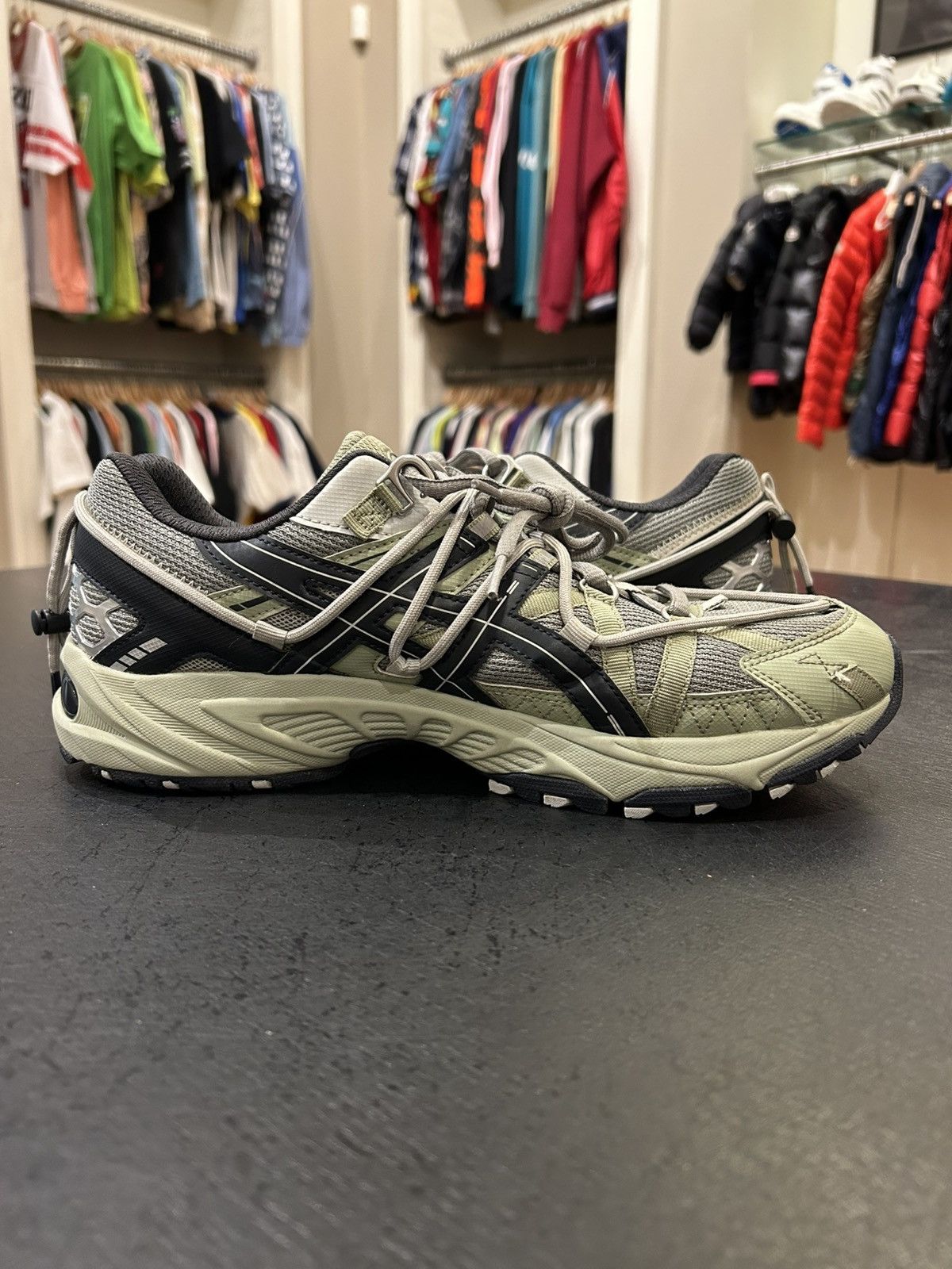 Asics Asics Gel-Kahana TR V2 ‘Light Green Pure Grey’ Size US 10 / EU 43 - 4 Thumbnail