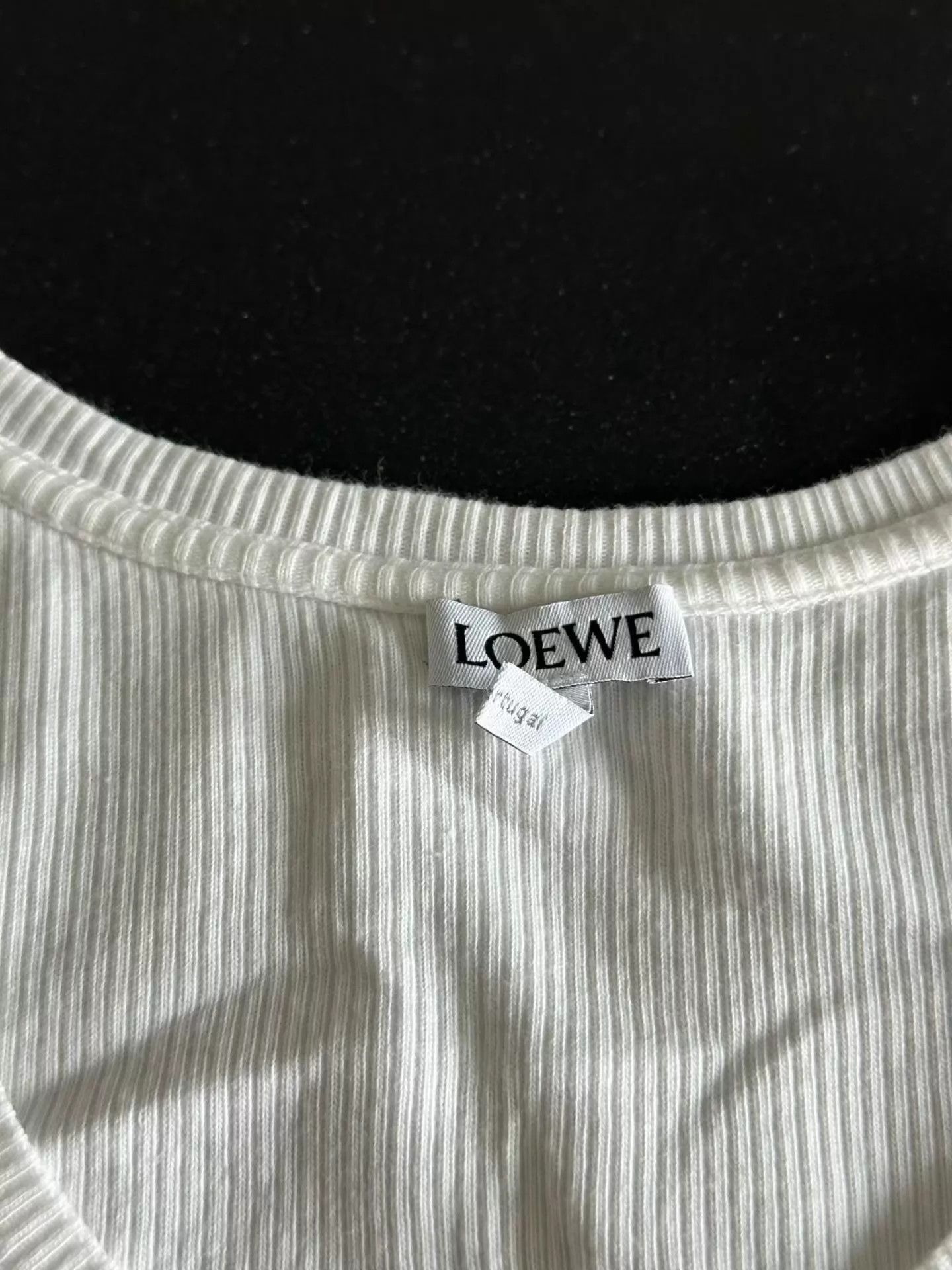 Loewe LOEWE White Embroidered Tank Top XS 99 New Size XS / US 0-2 / IT 36-38 - 3 Thumbnail