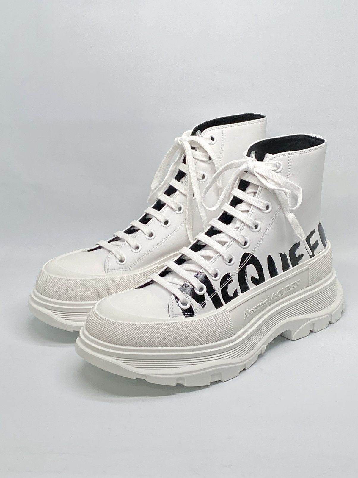 Alexander McQueen Alexander McQueen Platform Leather Booties size 42/us size 9 Size US 9 / EU 42 - 3 Thumbnail