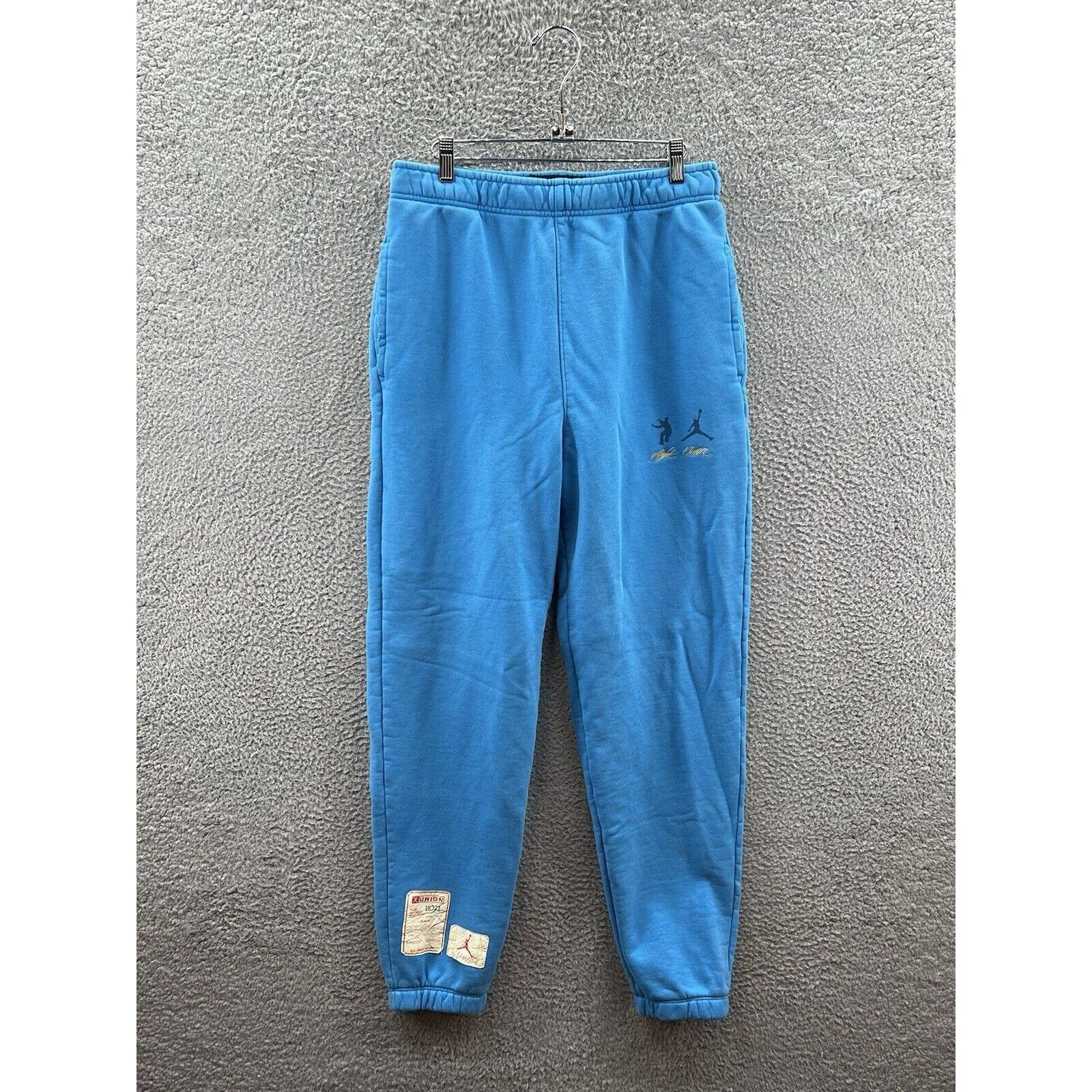 Jordan Brand Air Jordan Blue Union Flight Sweatpants DJ9526-482 Joggers Size US 34 / EU 50 - 1 Thumbnail
