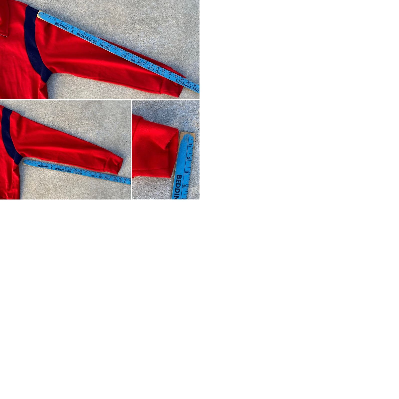 Vintage VINTAGE Gazelle Track Jacket Red XL 70s 80s Full Zip - Acrylic - Men - Stand-Up Collar - Full Zip - Winter Casual Sports Retro Size US XL / EU 56 / 4 - 12 Thumbnail