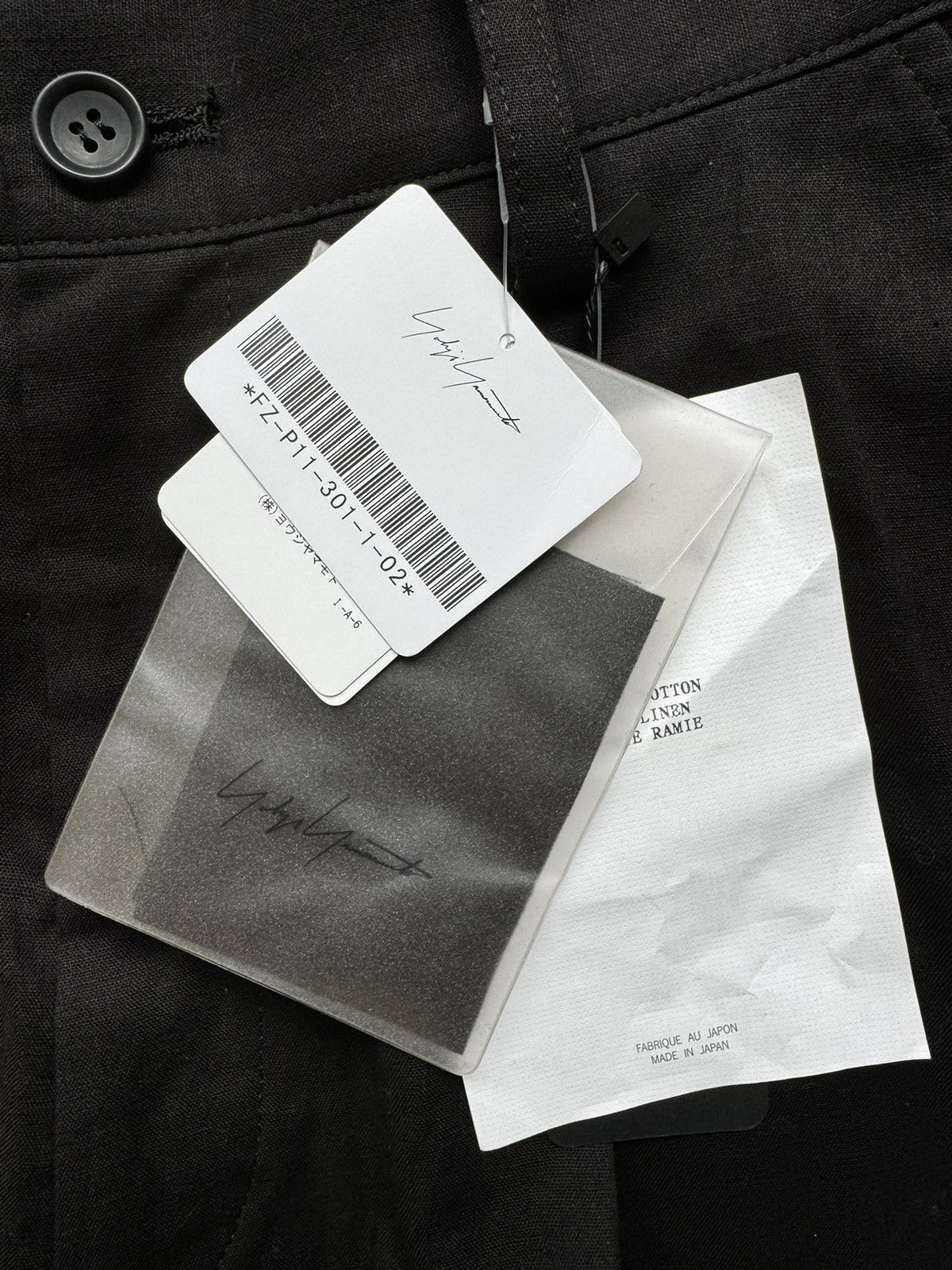 Yohji Yamamoto Yohji Yamamoto Pour Homme Shorts Size US 32 / EU 48 - 4 Thumbnail