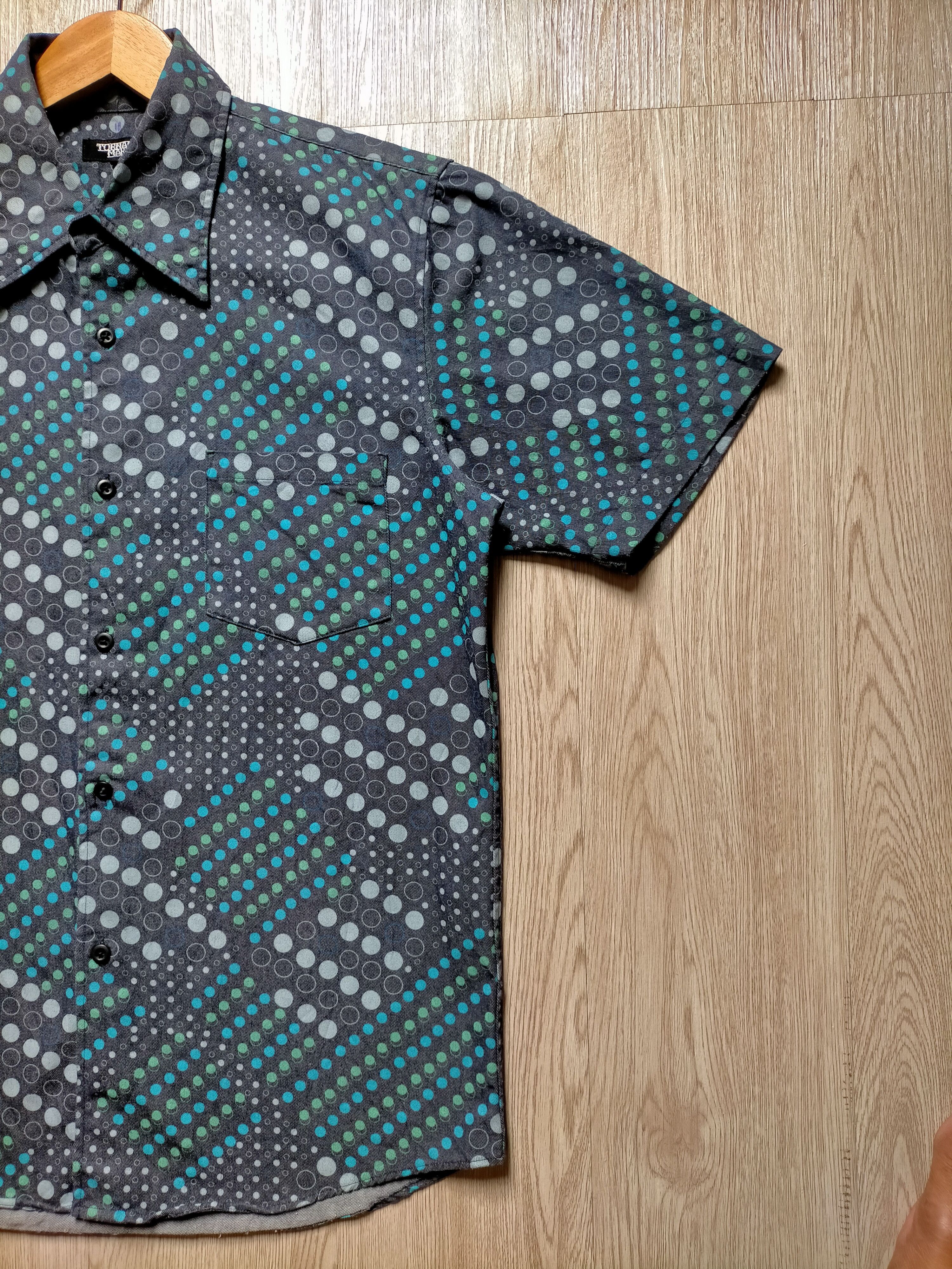 Tornado Mart Tornado Mart Japan Denim Pocket Button Ups Shirt Size US L / EU 52-54 / 3 - 6 Thumbnail