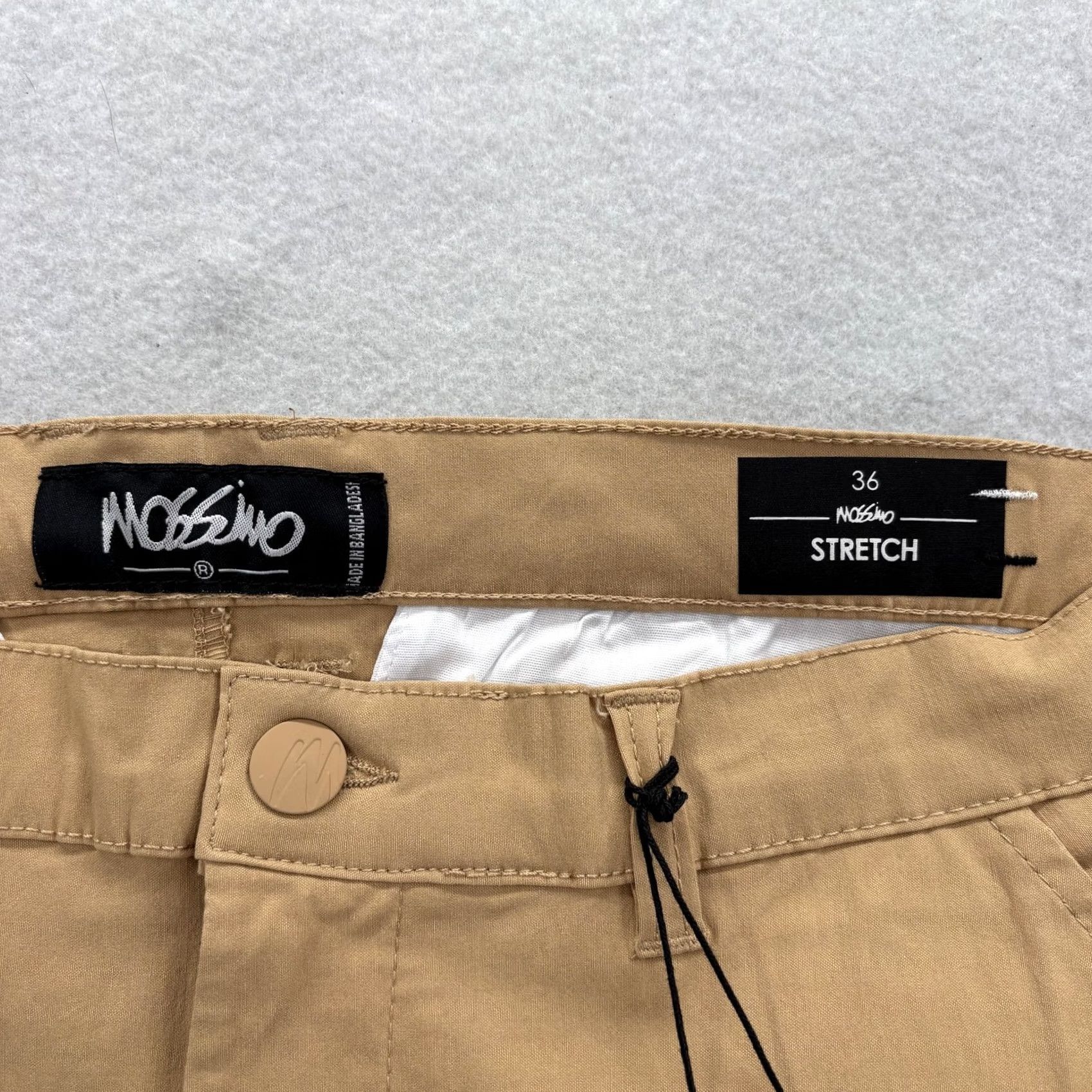 Mossimo Mossimo Jogger Pants Mens 36 Beige Slim Fit Inseam 29 Moisture Wicking NWT Tech Size US 36 / EU 52 - 5 Thumbnail