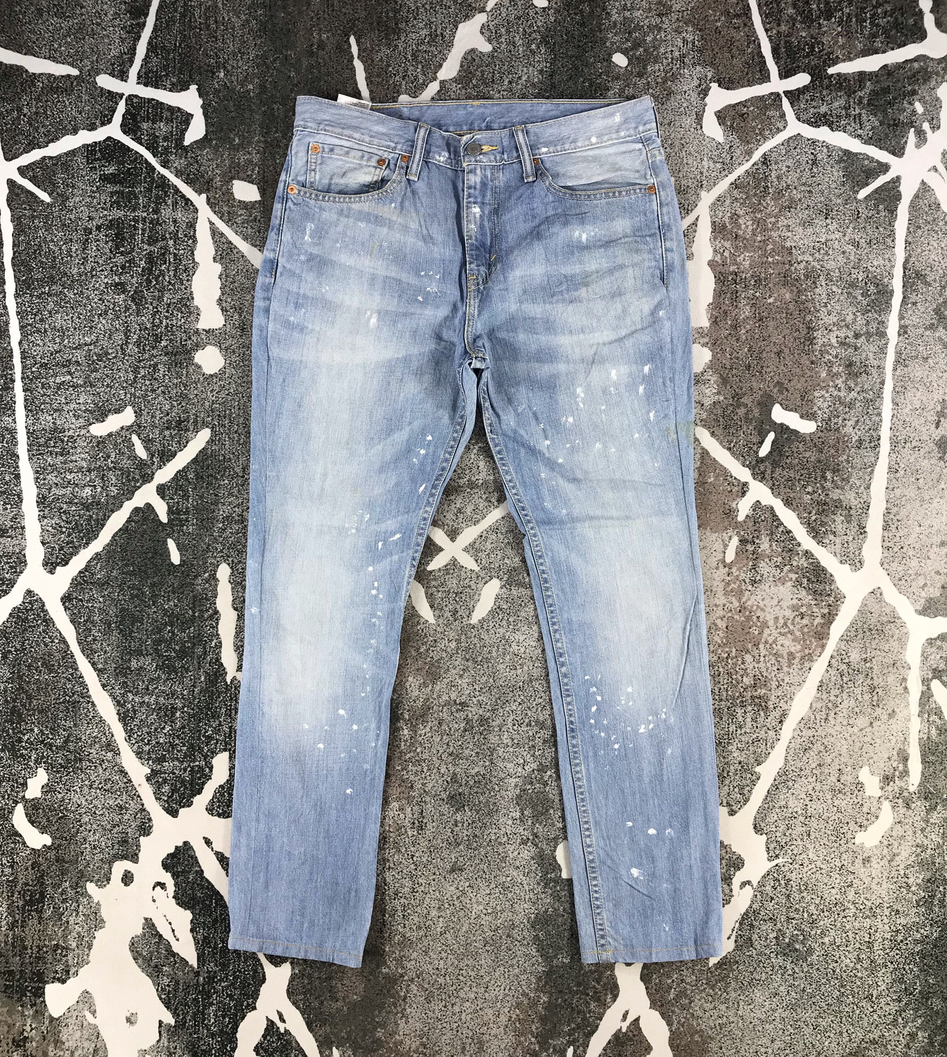 Levi's Levi's 511 Jeans Painted Denim KJ835 Size US 32 / EU 48 - 1 Thumbnail