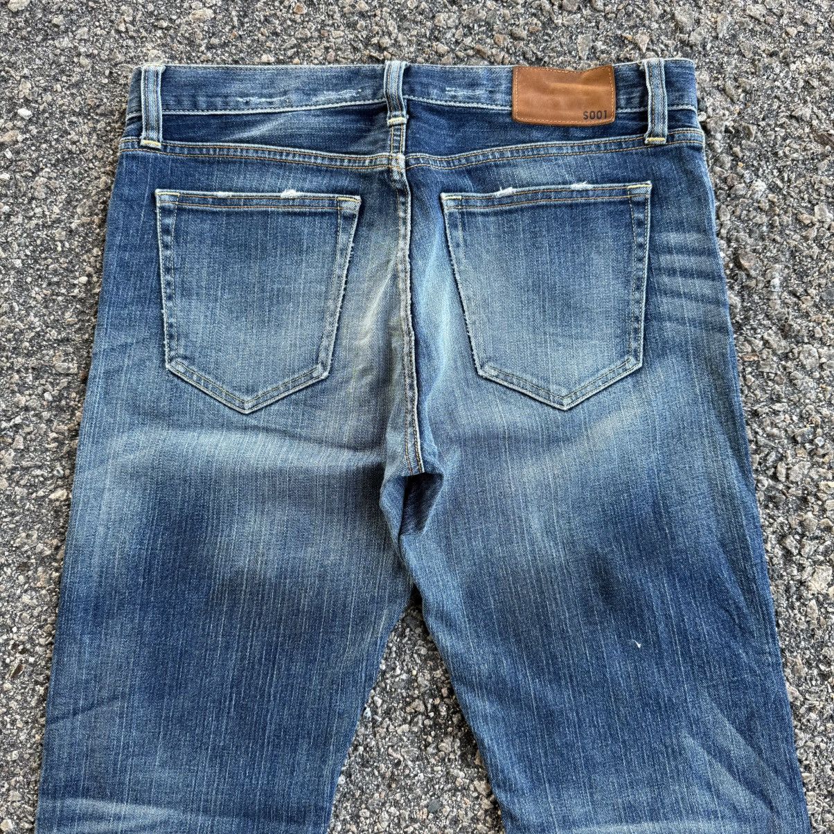 Japanese Brand VINTAGE JAPANESE DENIM FADED JEAN DENIM PANTS Size US 33 - 10 Thumbnail