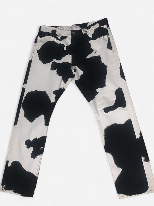 Calvin Klein 205W39NYC cow-print pants