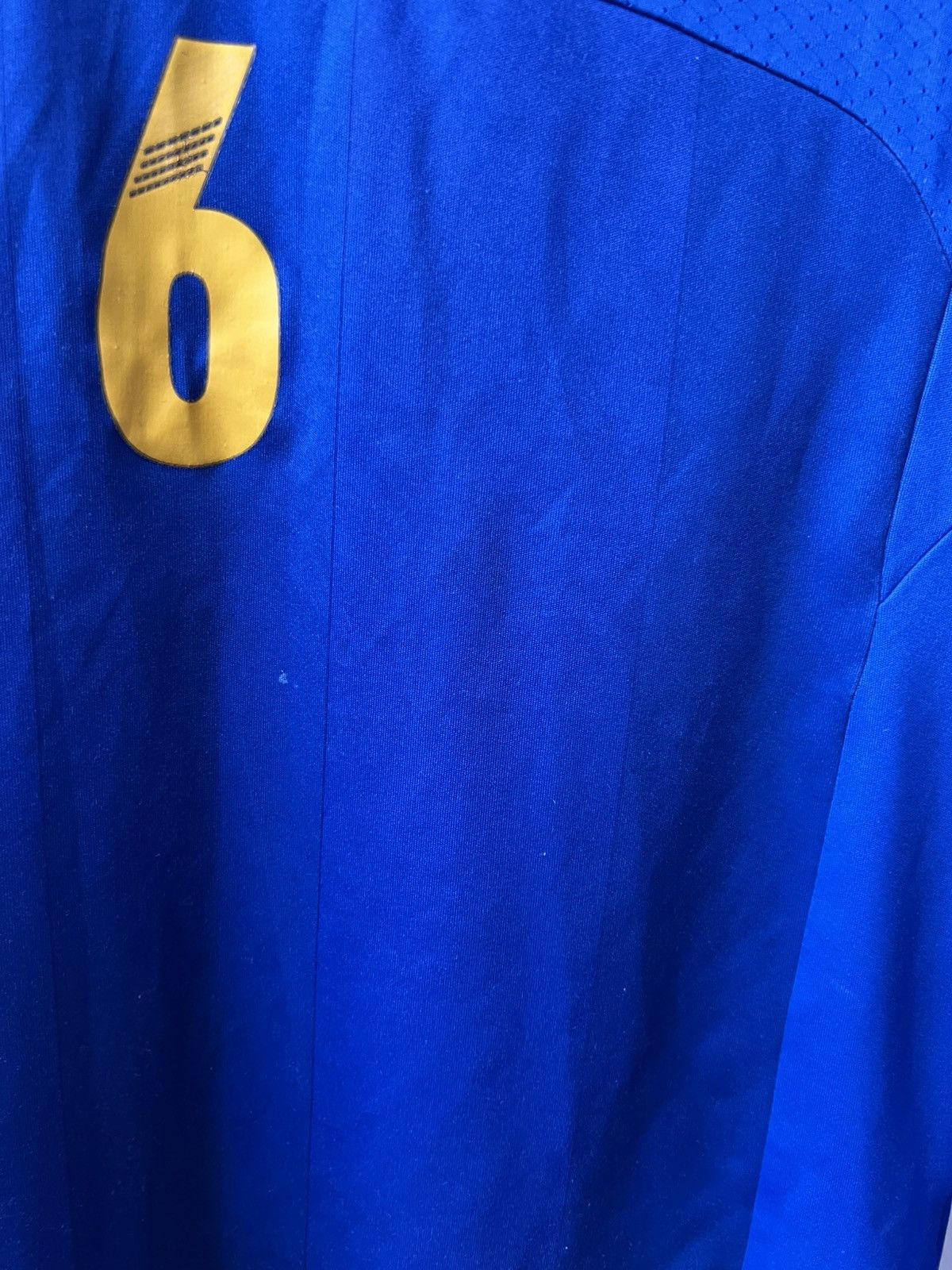 Adidas 2013/14 UKRAINE #6 PEKUR WOMEN WORLD CUP MATCH WORN JERSEY Size M / US 6-8 / IT 42-44 - 7 Thumbnail