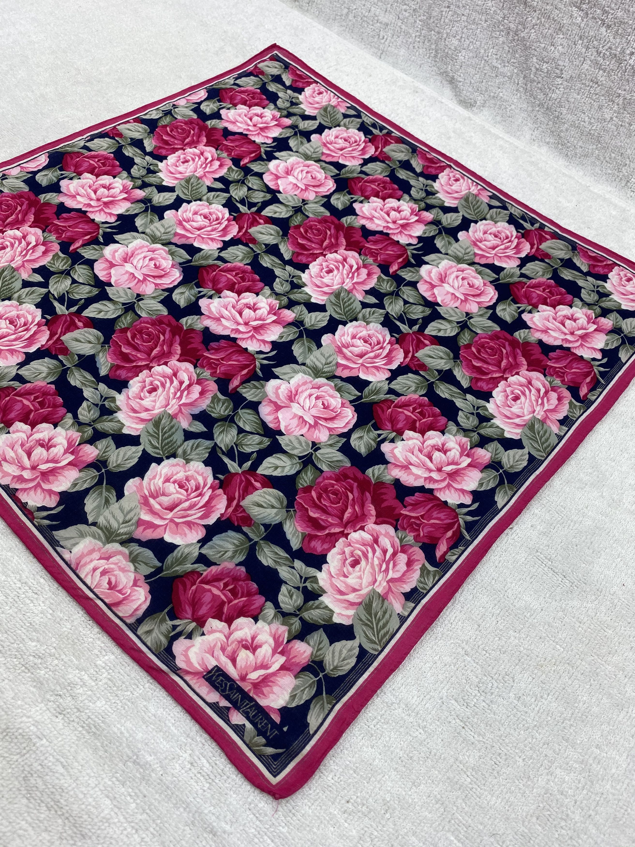 Yves Saint Laurent Yves Saint Laurent Handkerchief / Bandana / Neckerchief Size ONE SIZE - 4 Thumbnail