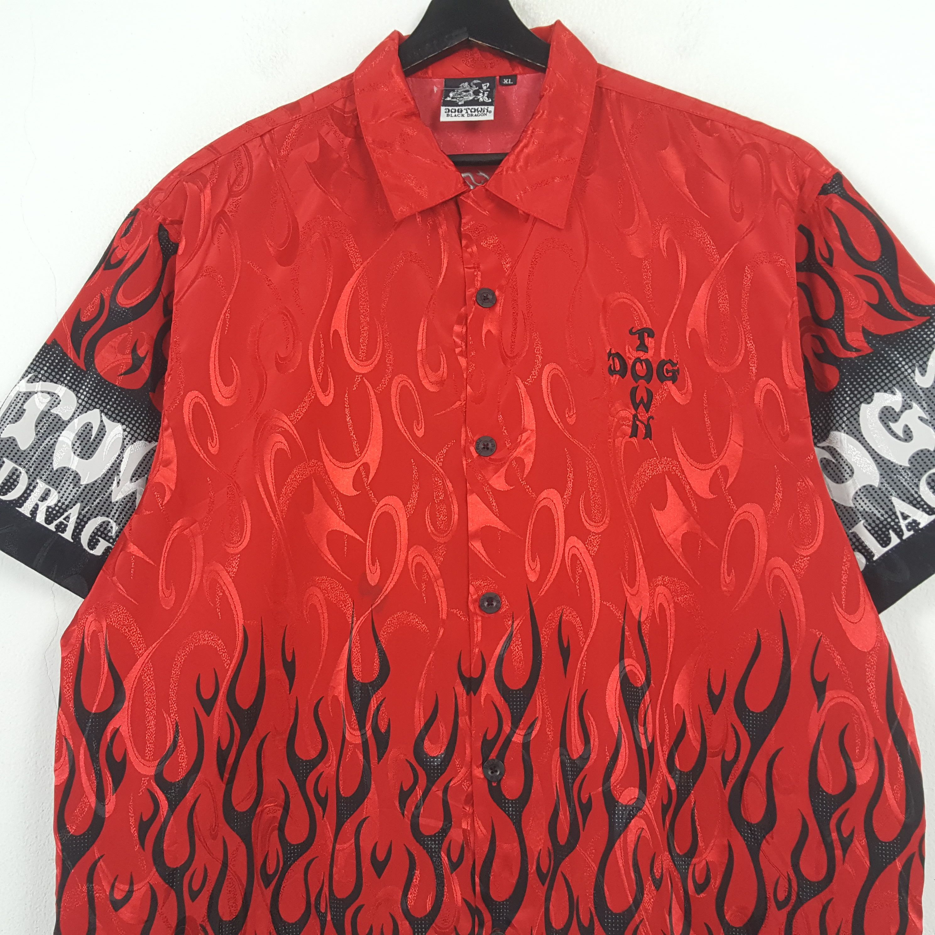 Dogtown Dogtown BLACK DRAGON Fashion Style Shirt 31 Size US XXL / EU 58 / 5 - 4 Thumbnail
