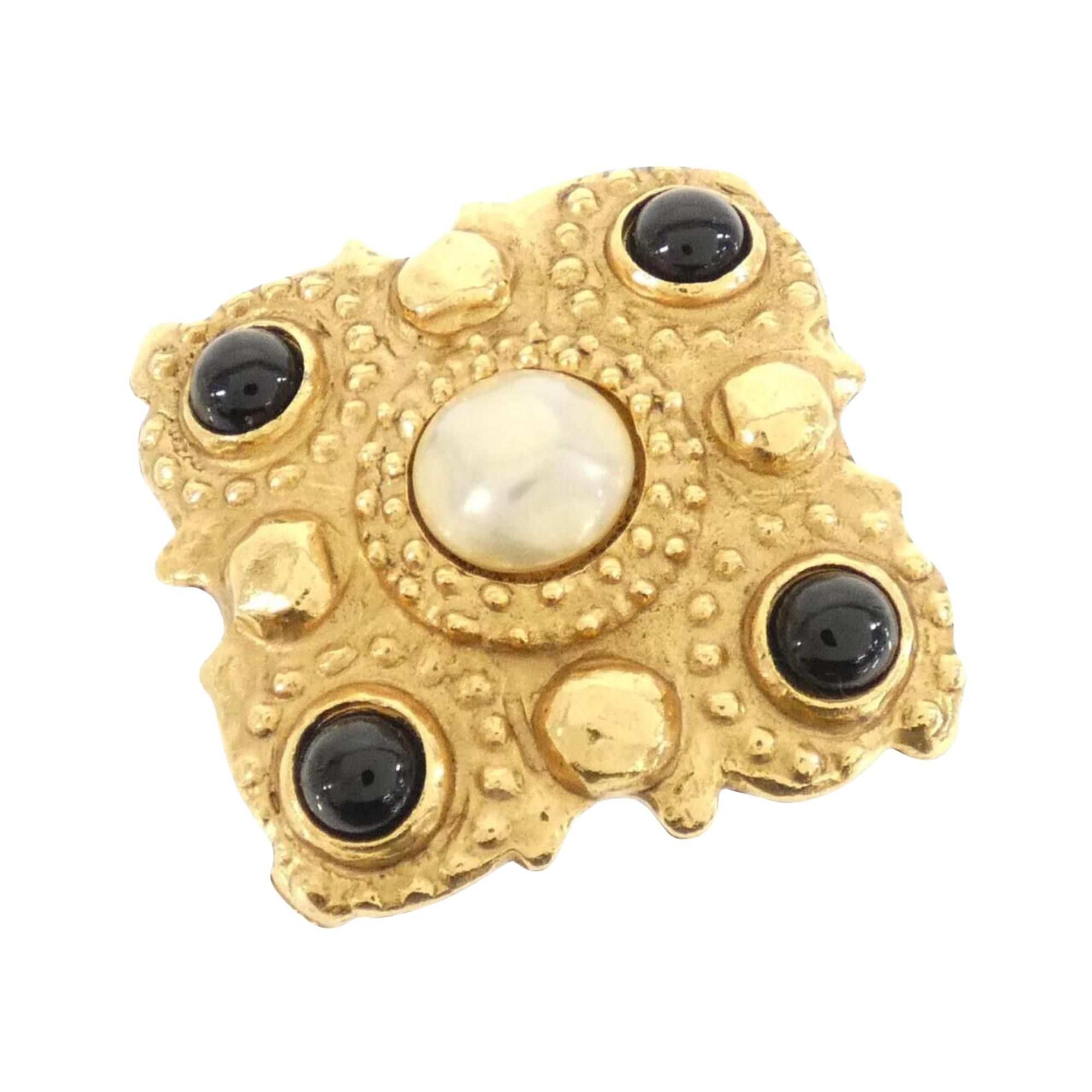 Chanel Chanel Coco Mark brooch Size ONE SIZE - 1 Thumbnail