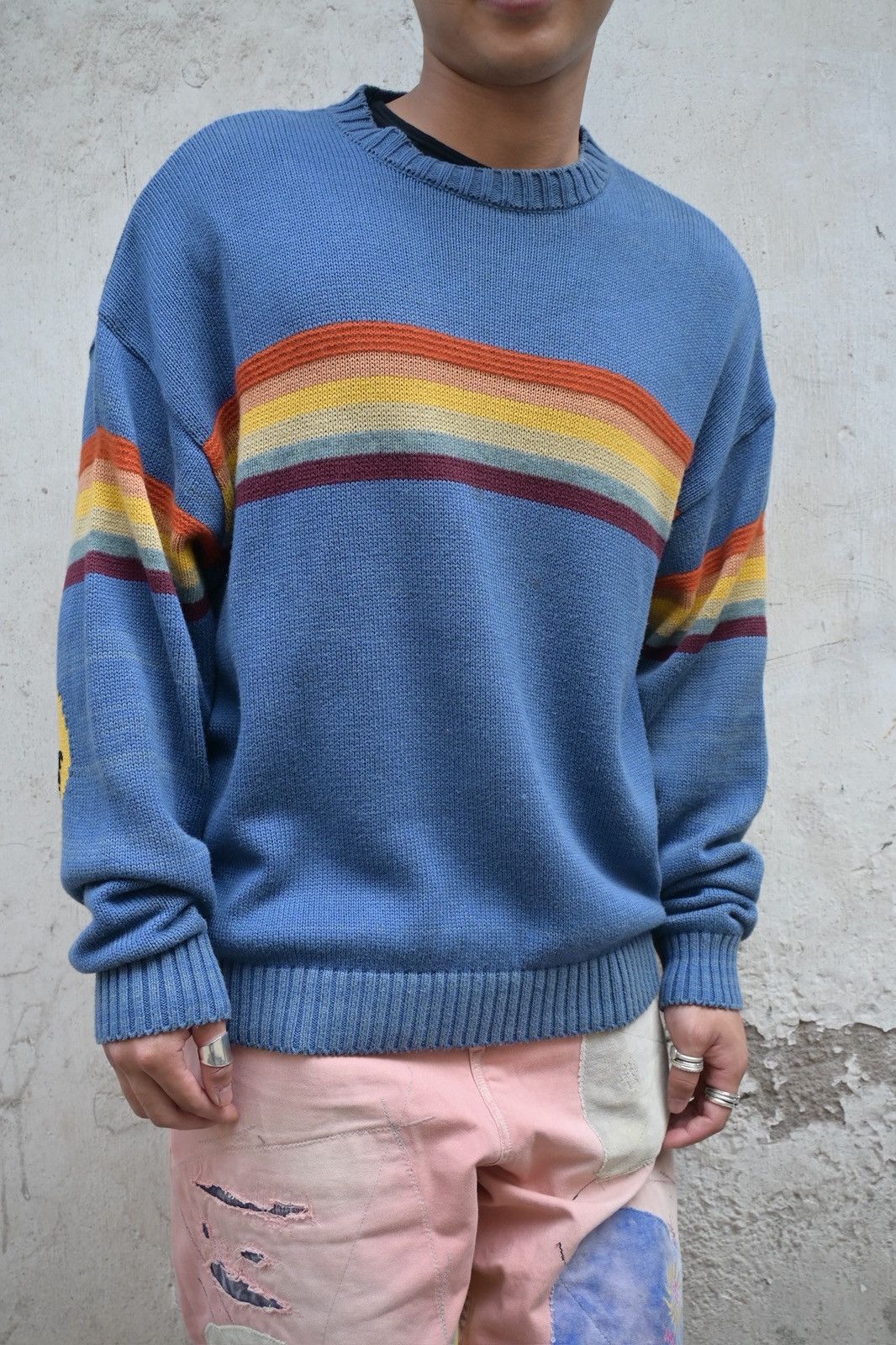 Kapital Kountry Kapital Kountry 5G rainbow knit sweater Size US M / EU 48-50 / 2 - 2 Thumbnail