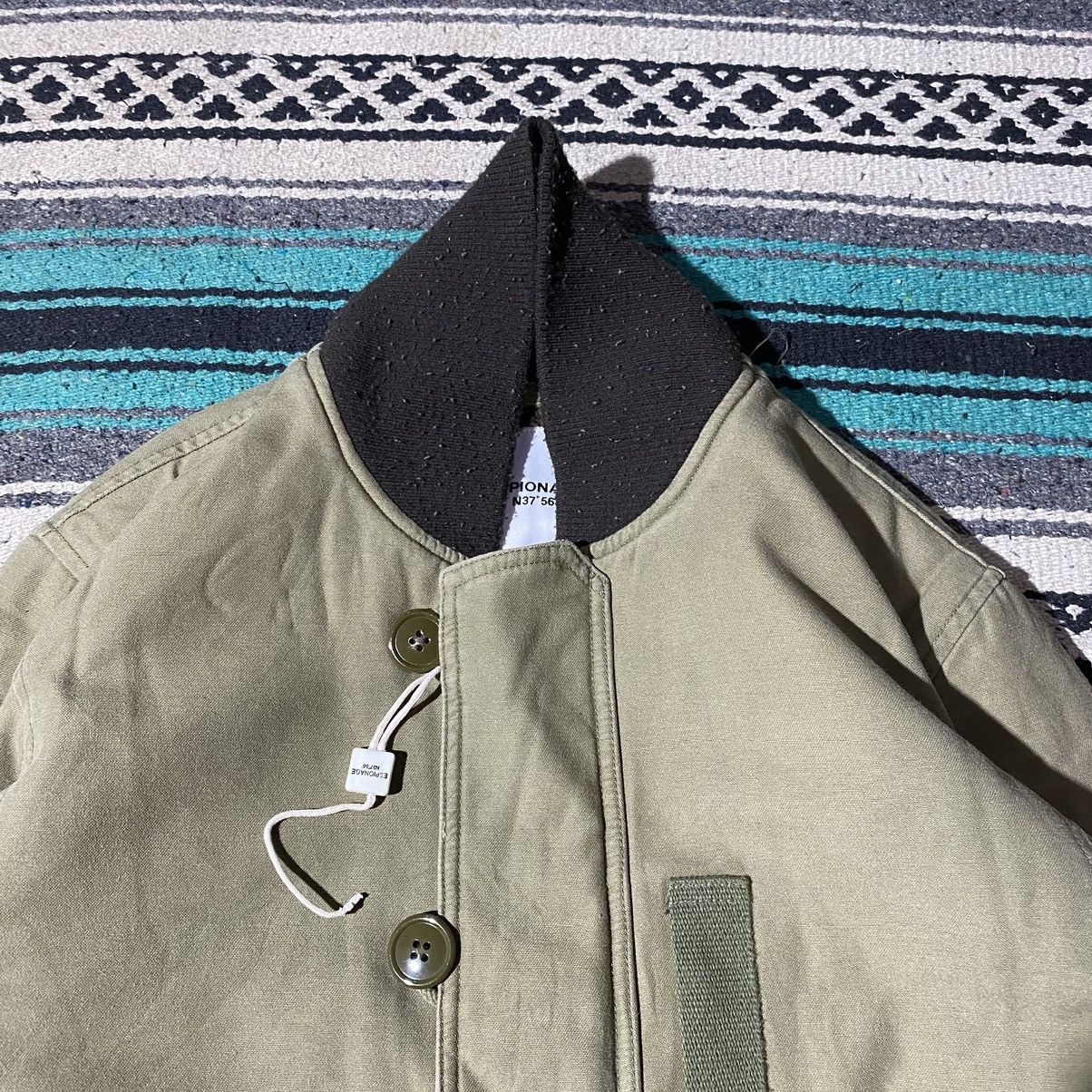 Japanese Brand Espionage Raymond 1st Deck Jacket Olive Size US M / EU 48-50 / 2 - 4 Thumbnail