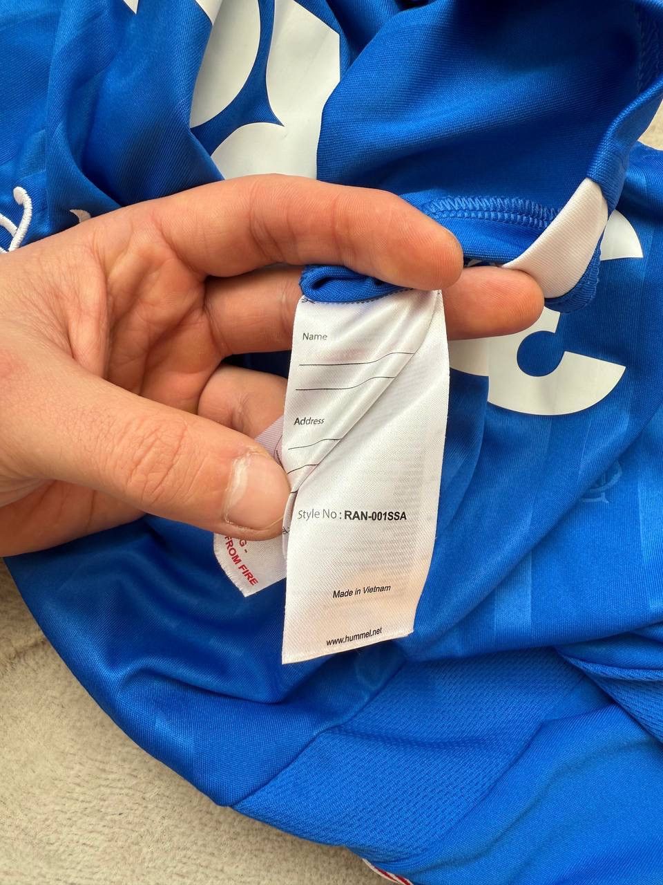Castore Rangers 19-20s Football Soccer men Shirt Jersey Home Hummel Size US M / EU 48-50 / 2 - 10 Thumbnail