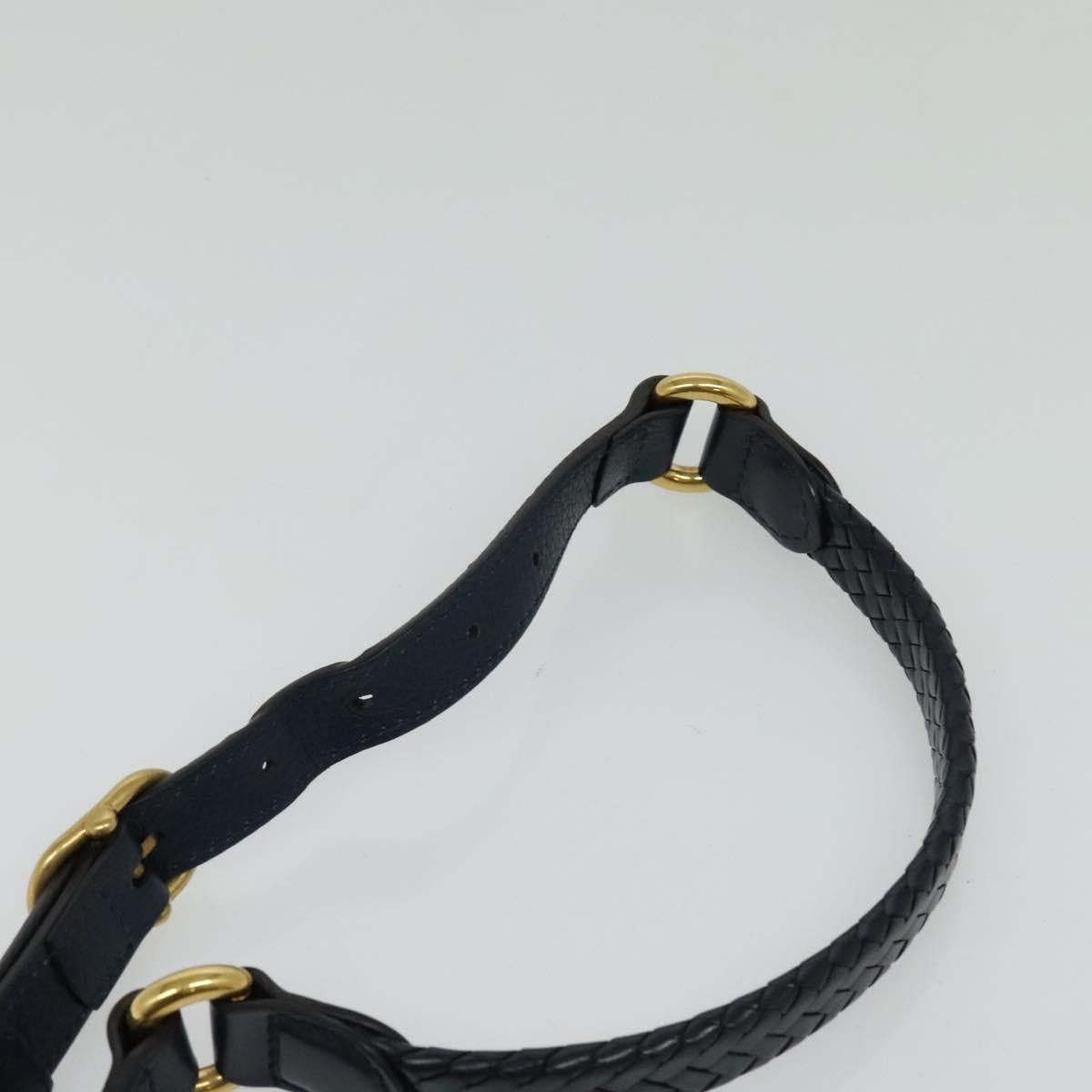 Gucci GUCCI Shoulder Bag Leather Blue Gold Size ONE SIZE - 14 Thumbnail