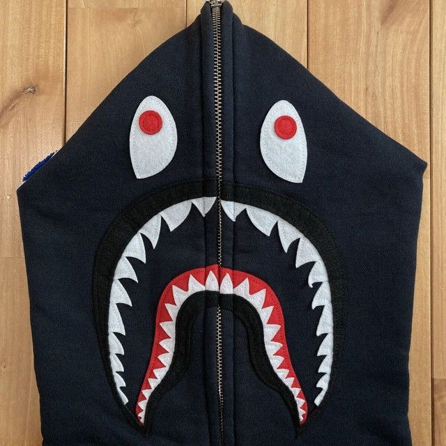 Bape 🔥2XL🔥 BAPE WGM Shark Full Zip Hoodie a bathing ape XXL Size US XXL / EU 58 / 5 - 4 Thumbnail