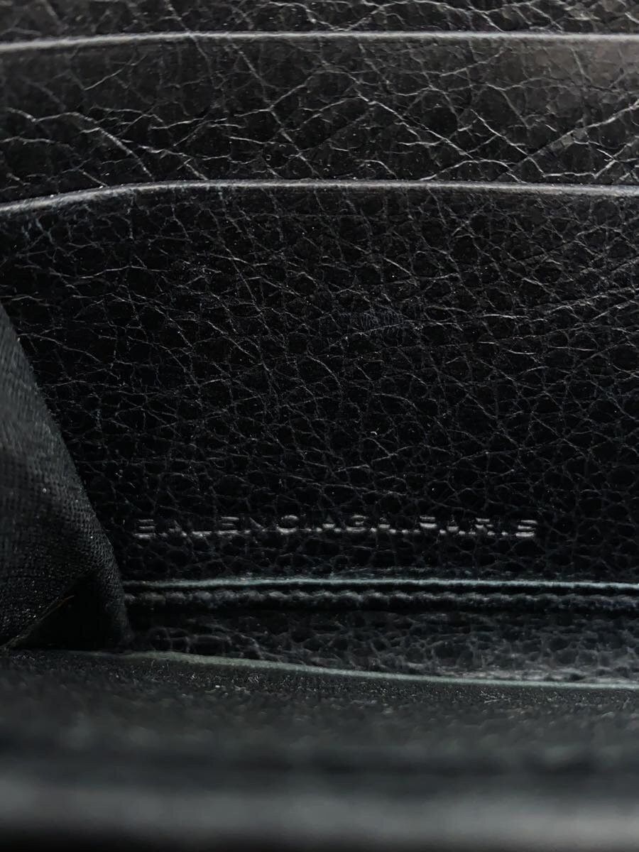 Balenciaga Balenciaga Leather Long Wallet Black Size ONE SIZE - 3 Thumbnail