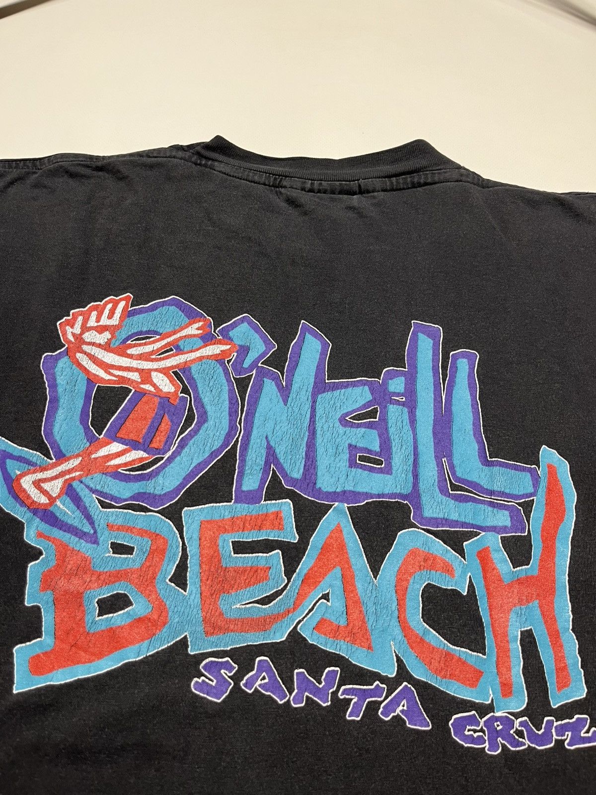 O'Neill Vintage 90’s Oneill Beach Santa Cruz Graffiti Logo Tee Size US L / EU 52-54 / 3 - 7 Thumbnail