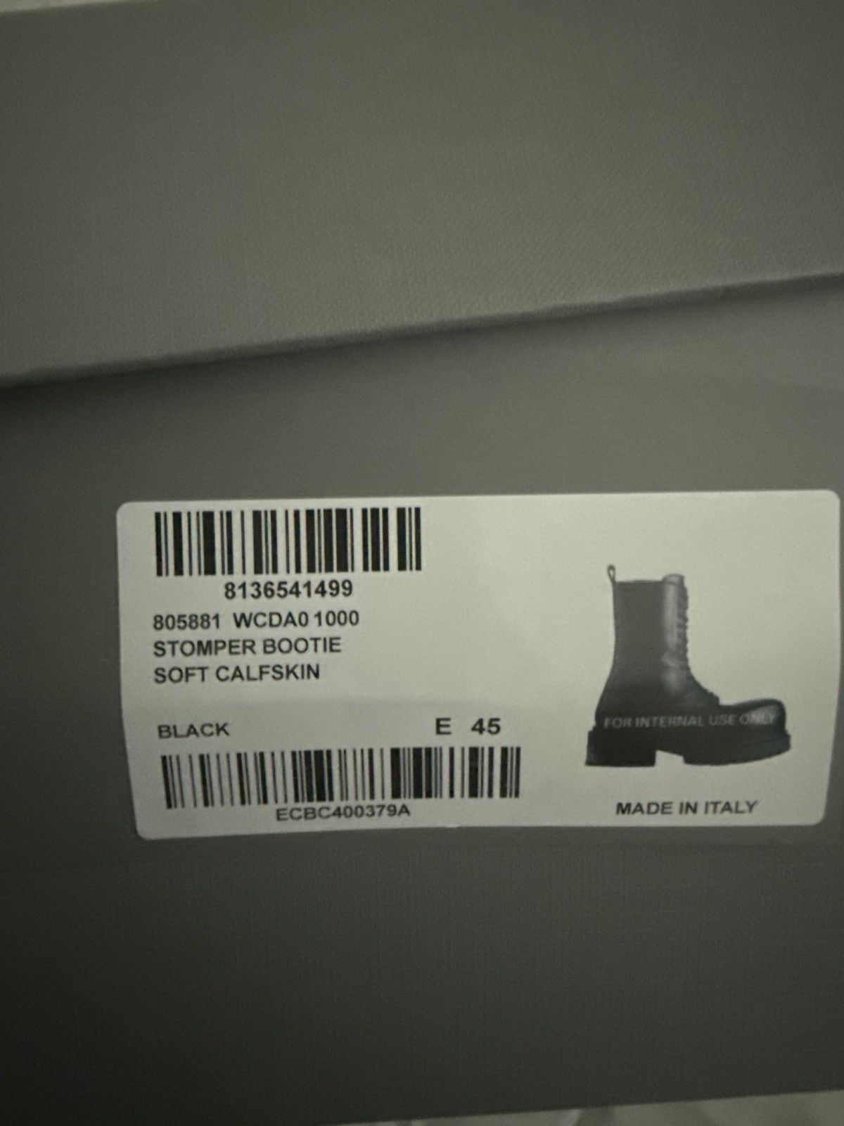 Balenciaga Balenciaga Stomper Bootie F/W24 Size US 12 / EU 45 - 2 Thumbnail