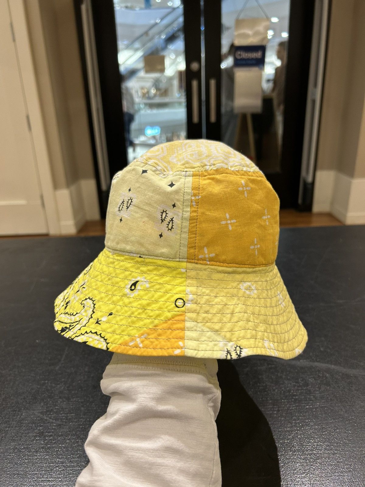 Kapital Kapital Paisley Patchwork Bucket Hat Size ONE SIZE - 3 Thumbnail