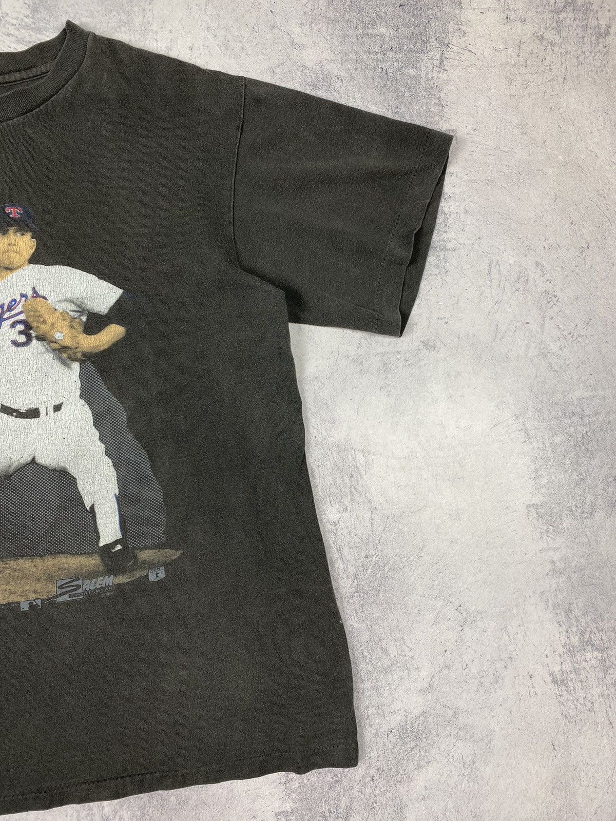 MLB × Vintage Vintage 90s Nolan Ryan Texas Rangers MLB Rare Tee Size US L / EU 52-54 / 3 - 4 Thumbnail