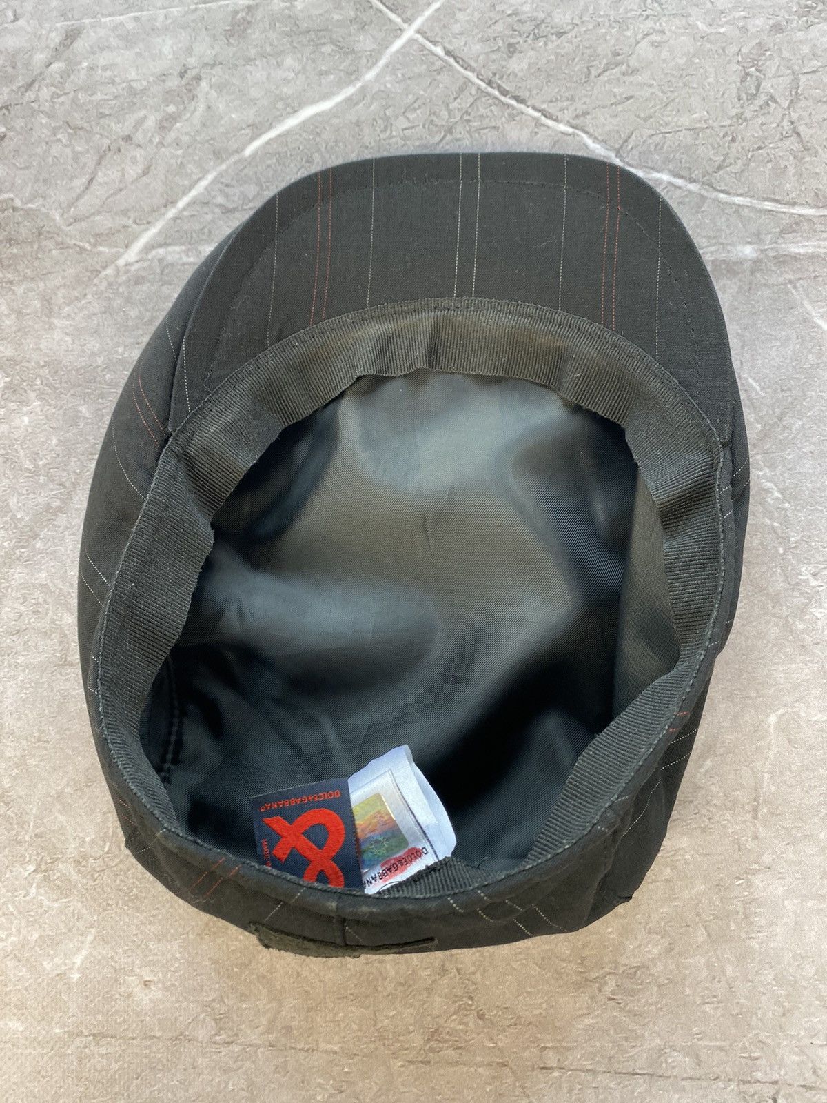 Dolce & Gabbana × Vintage Rare Vintage Dolce & Gabbana D&G Black Cap Peaky Blinder Y2K Size ONE SIZE - 7 Thumbnail