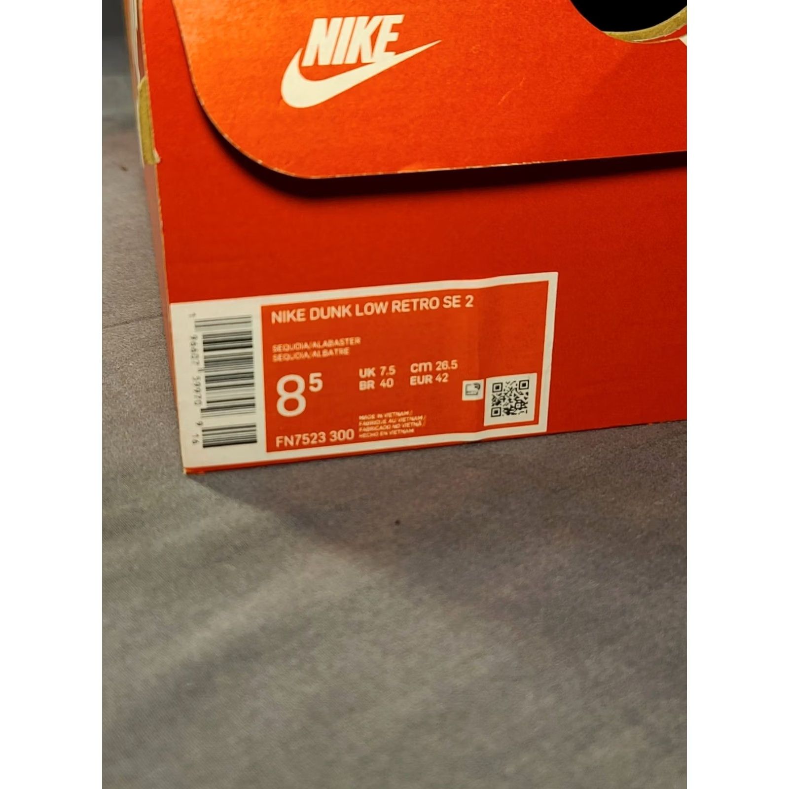 Nike Nike Dunk Low SE Mens Size 8.5 Gone Fishing Rainbow Trout Multicolor Sneaker Size US 8 / EU 41 - 3 Thumbnail