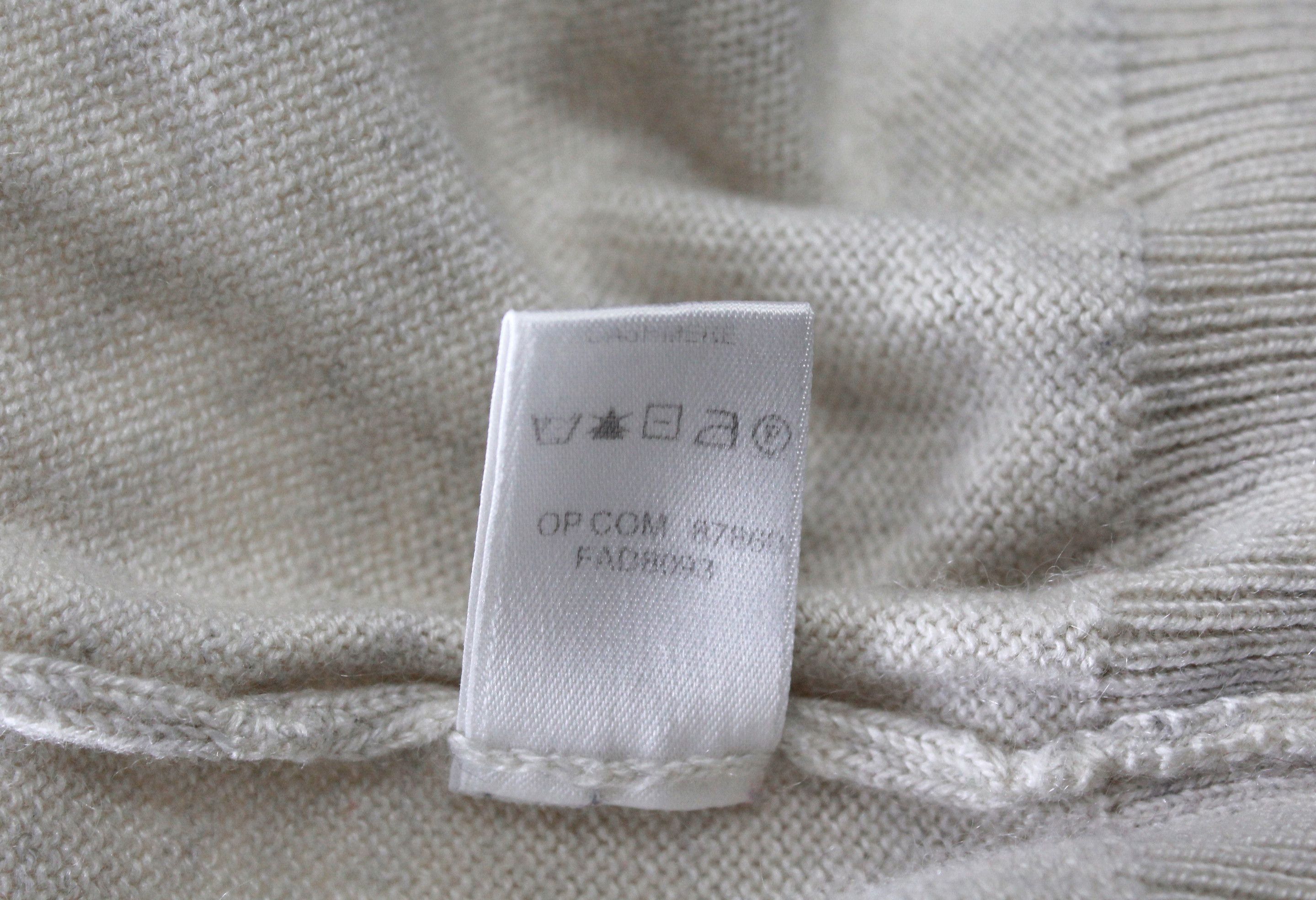 Loro Piana Loro Piana Cashmere Silk Beige Jumper Sweater XL Size US XL / EU 56 / 4 - 9 Thumbnail
