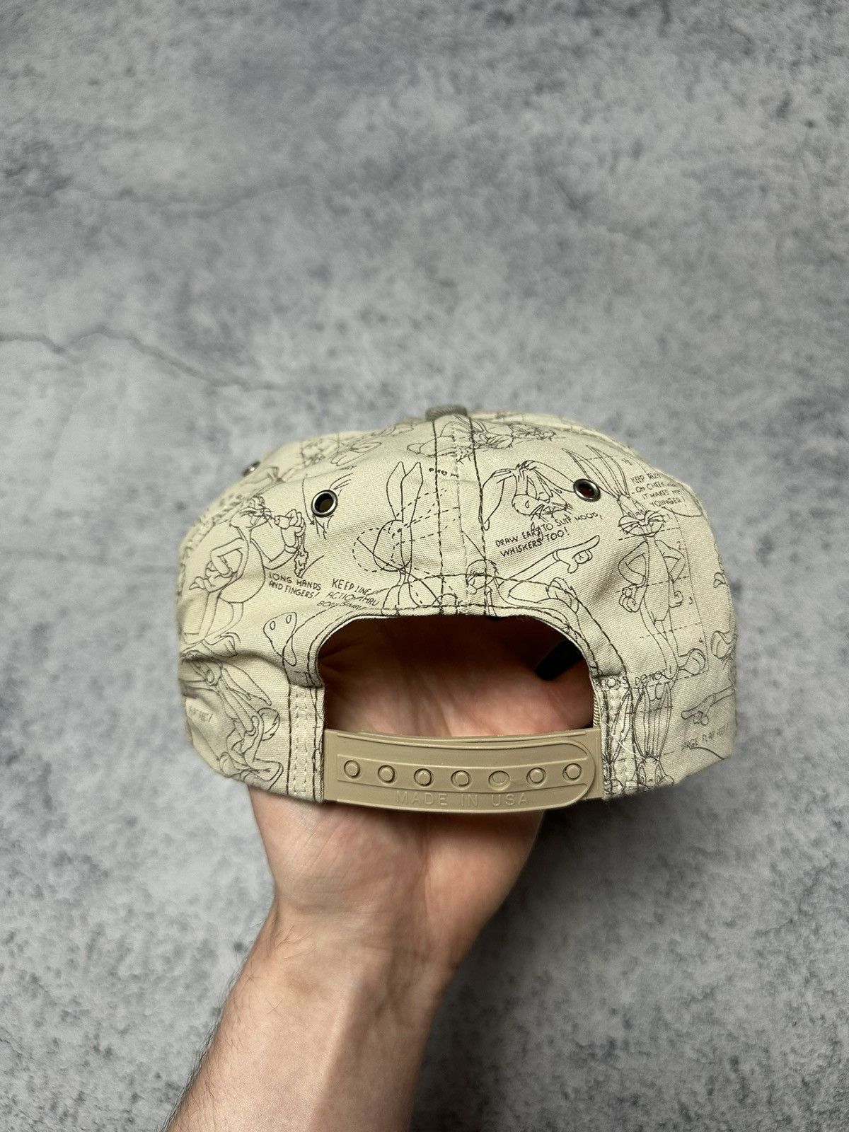 Acme Clothing × Vintage × Warner Bros Vintage 1991 Warner Bros Acme Clothing Cap Size ONE SIZE - 5 Thumbnail