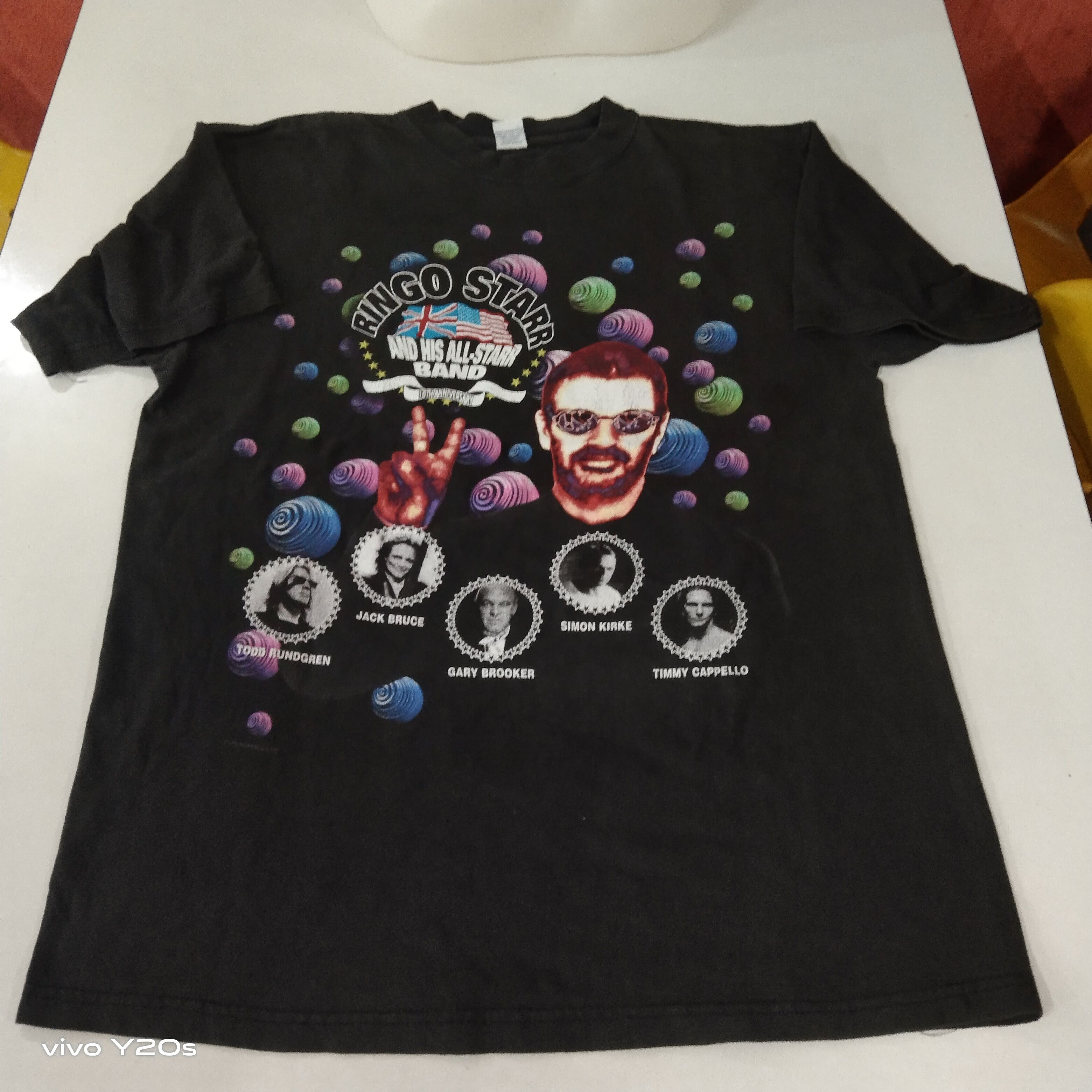 Band Tees × Vintage Ringgo Star & His All Starr Band 10th Anniversary 90s tee Size US M / EU 48-50 / 2 - 2 Thumbnail