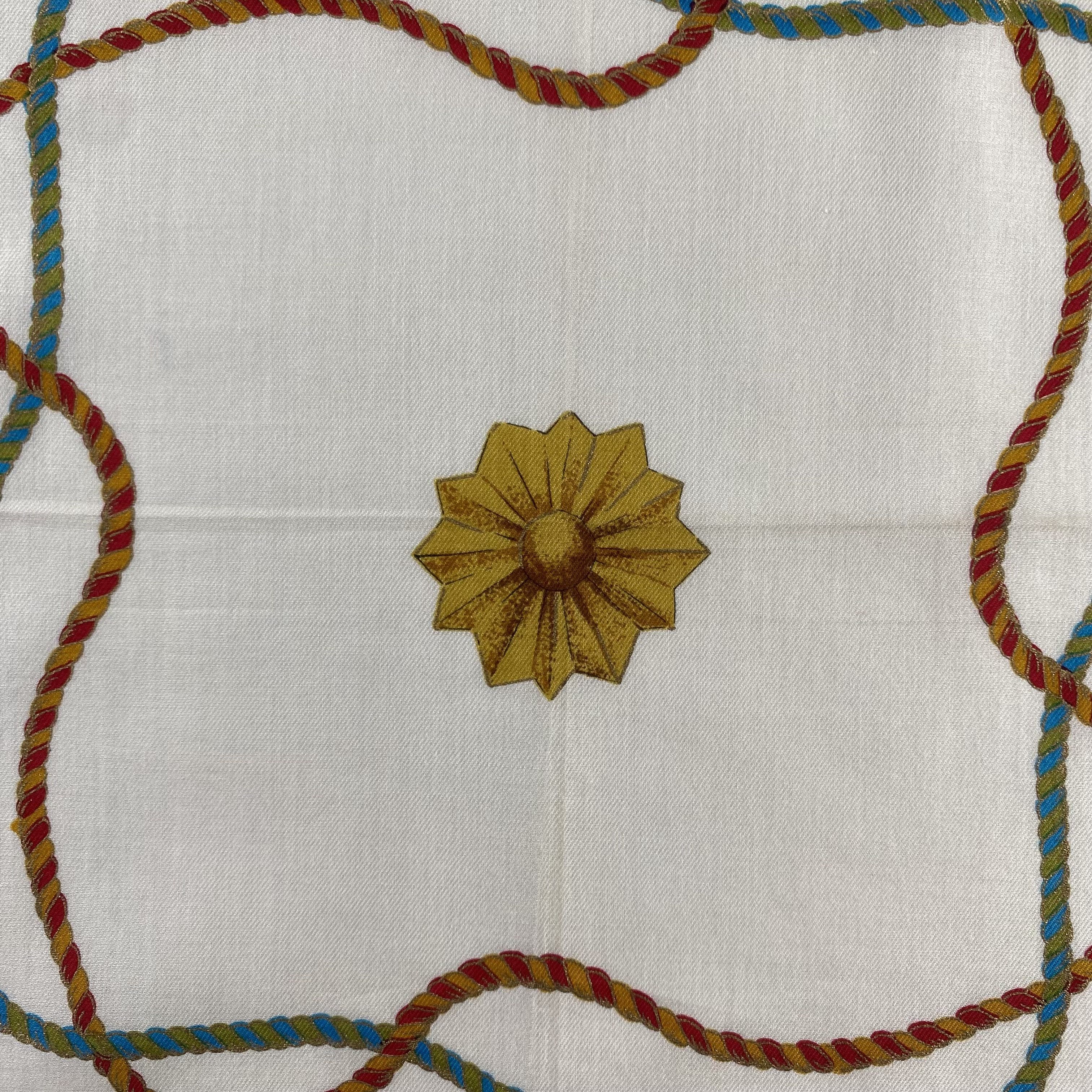 Lanvin × Vintage Lanvin Handkerchief / Neckerchief / Bandana-P1571 Size ONE SIZE - 4 Thumbnail