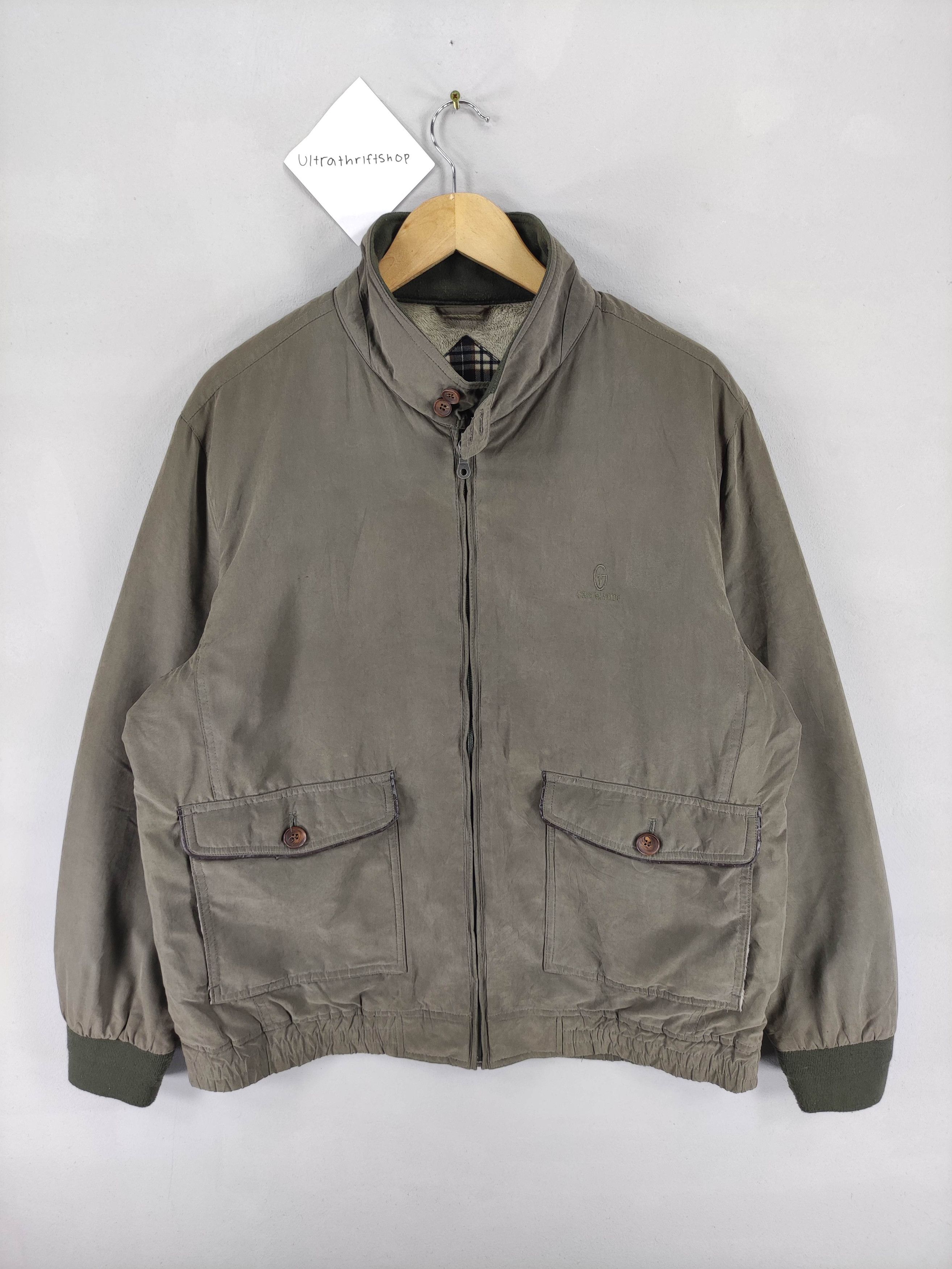 Gianni Valentino Vintage Gianni Valentino Casual Jacket Zipper Lined Fleece Size US XL / EU 56 / 4 - 1 Thumbnail