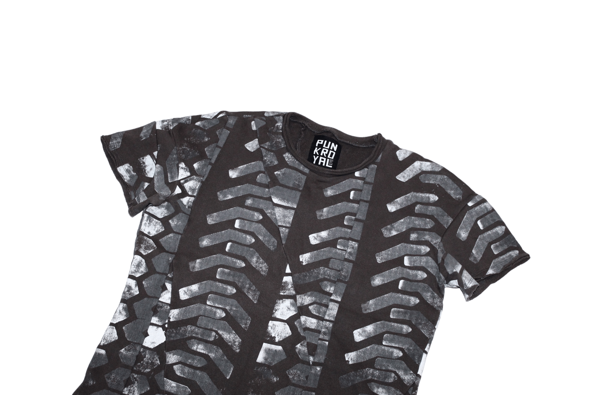 Le Grande Bleu (L.G.B.) Y2K🔥 Punk Royal Mechanics Printed 4oz Woven T-shirt Size US M / EU 48-50 / 2 - 3 Thumbnail