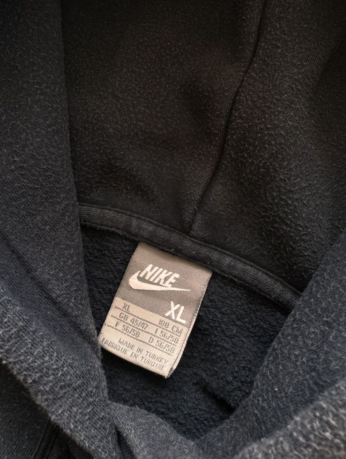 Nike × Vintage Nike Vintage Center Logo Boxy Oversized Hoodie Size US XL / EU 56 / 4 - 6 Thumbnail