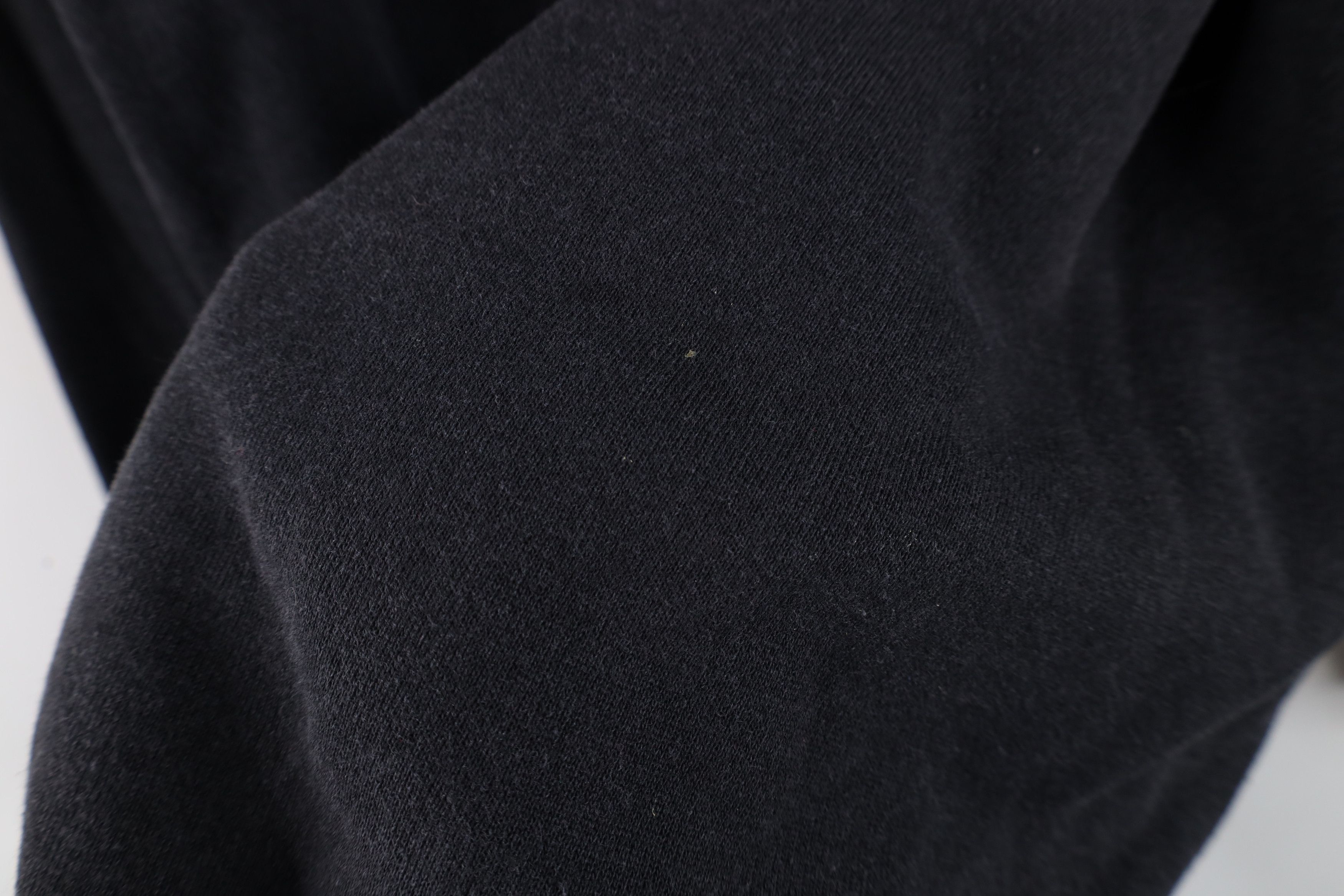 Hanes Vintage 80s 90s Hanes Blank Crewneck Sweatshirt Black USA Size L / US 10 / IT 46 - 6 Thumbnail