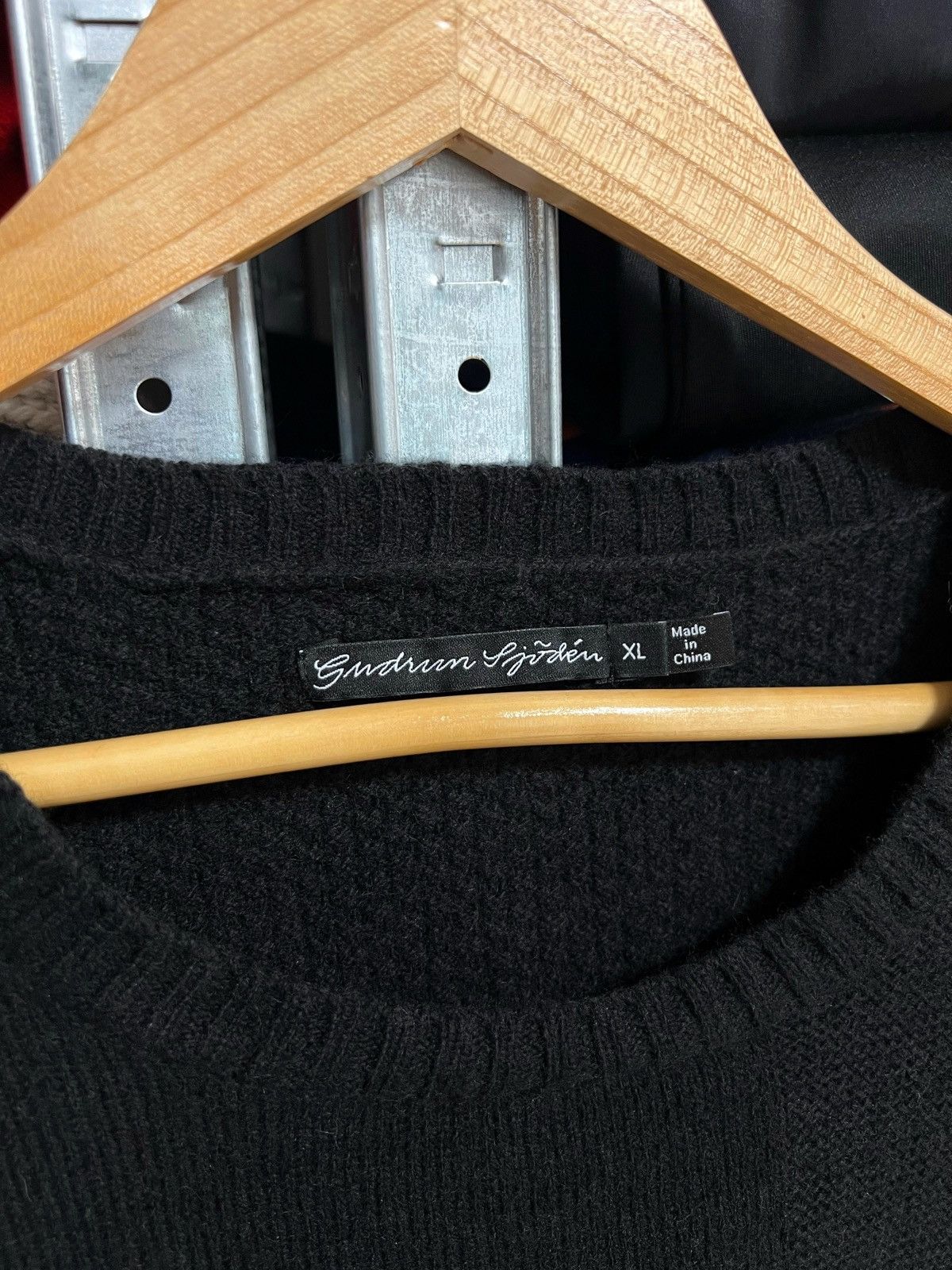 Designer × Gudrun Sjoden Gudrun Sjoden Long Sleeve Knitted Sweater Dress Sz XL Sjöden Size XL / US 12-14 / IT 48-50 - 3 Thumbnail