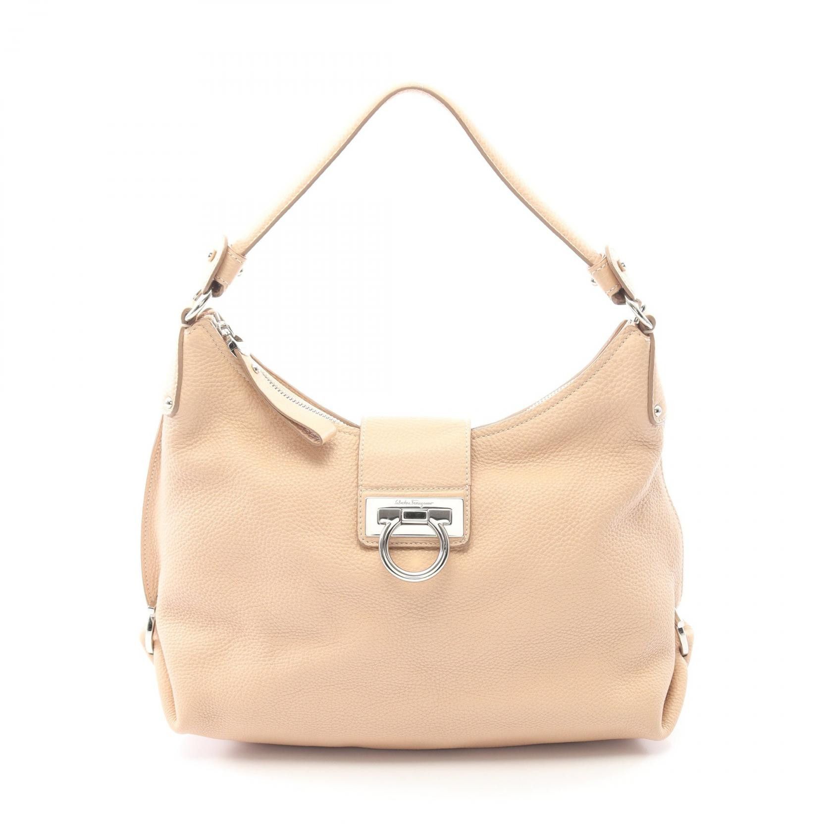 Salvatore Ferragamo Salvatore Ferragamo Salvatore Ferragamo Gancini Leather Shoulder Bag Leather Shoulder Bag 21E654 DUTY FREE for USA Size ONE SIZE - 1 Thumbnail