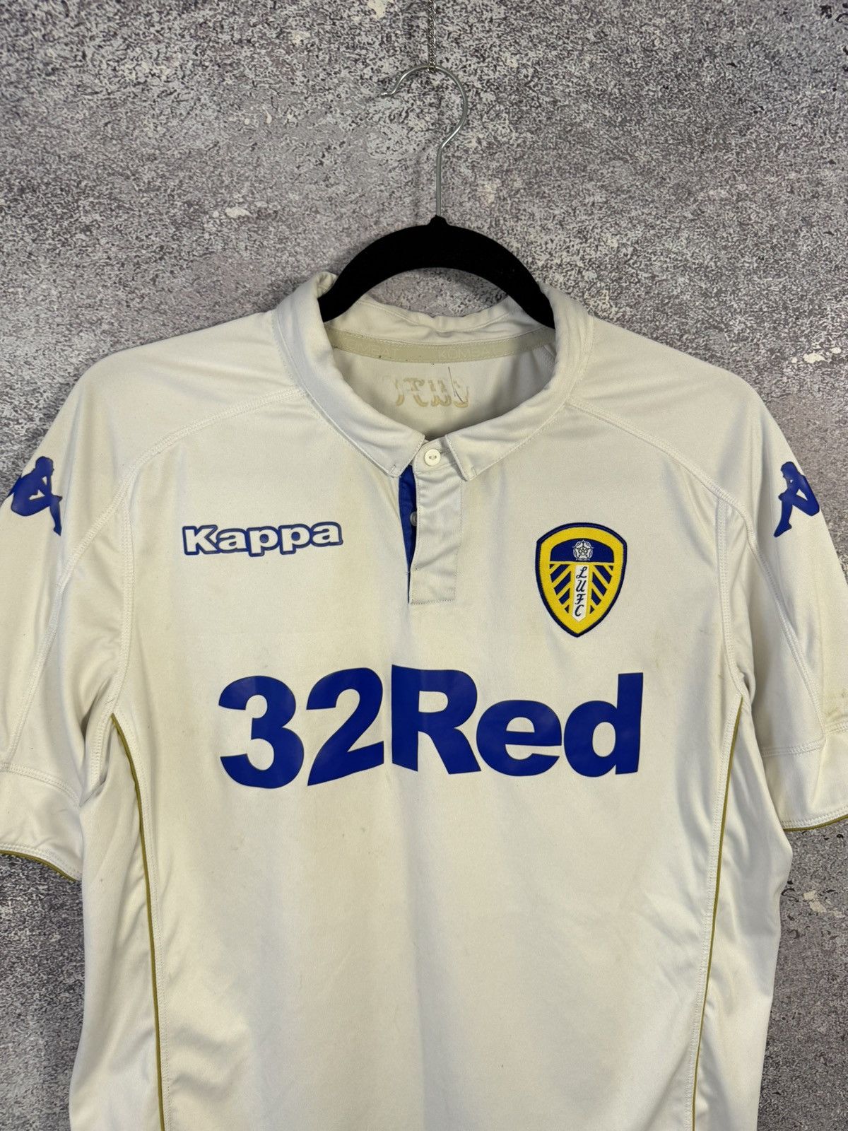Kappa × Vintage Vintage Leeds United 2016/17 Kappa Jersey blokcore Size US M / EU 48-50 / 2 - 3 Thumbnail