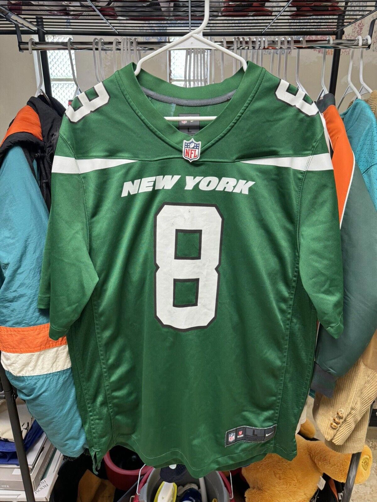 NFL × Nike Nike NFL New York Jets On Field Jersey Size US L / EU 52-54 / 3 - 1 Thumbnail