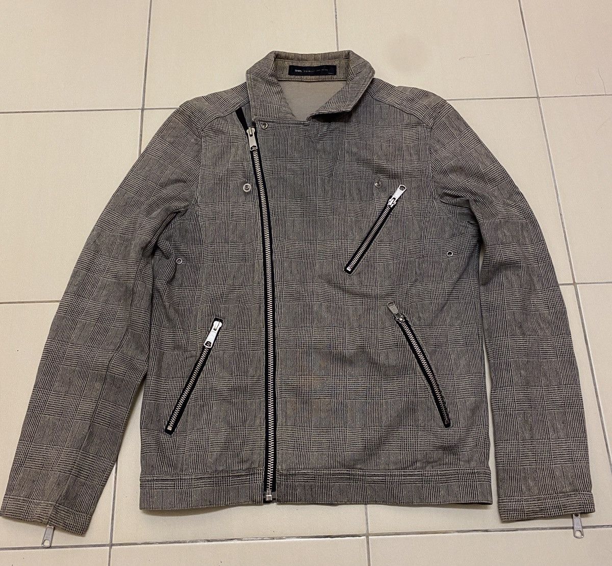 Japanese Brand × SHIPS Ships Checkered Double Collar Jacket Size US S / EU 44-46 / 1 - 2 Thumbnail