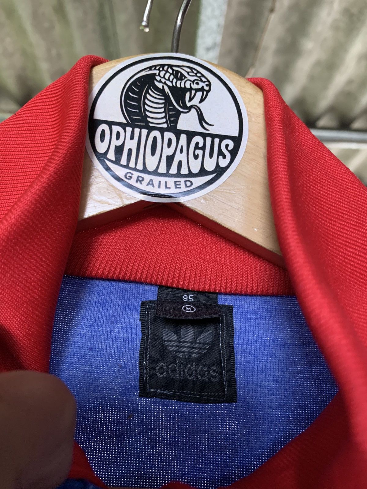 Adidas 🐍 Vintage Adidas France Track Jacket Size US M / EU 48-50 / 2 - 7 Thumbnail