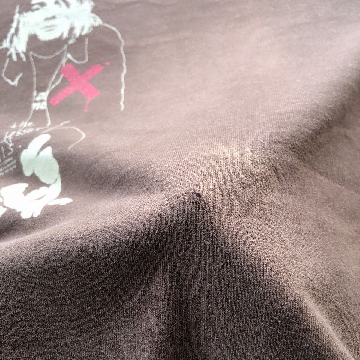 Band Tees × Vintage Vtg Kurt Cobain Band Tshirt Size US S / EU 44-46 / 1 - 5 Thumbnail