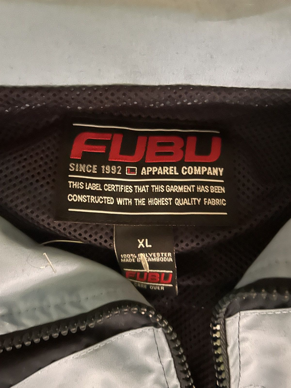 Fubu Vintage FUBU Windbreaker Jacket Size US XL / EU 56 / 4 - 3 Thumbnail