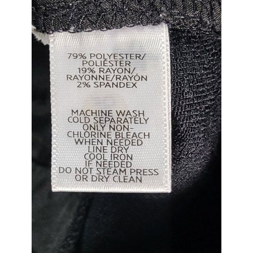 Ann Taylor Ann Taylor Loft Marisa Cropped Pants Women Sz 12 Black Pleat Size 34" / US 12 / IT 48 - 10 Thumbnail